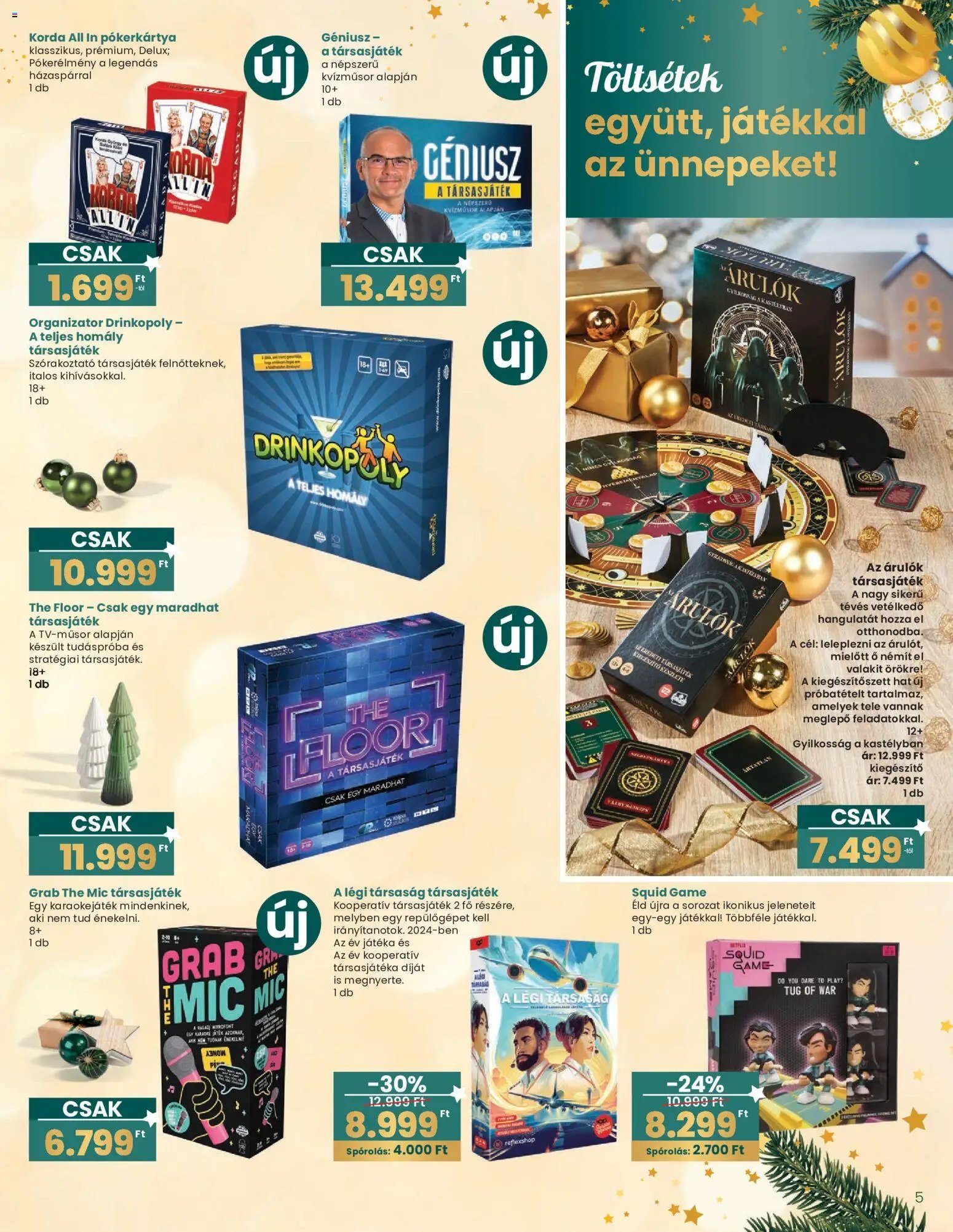 Interspar újság 2025.12.20. Ajándék katalógus (2025-12-20 - 2025-12-27)