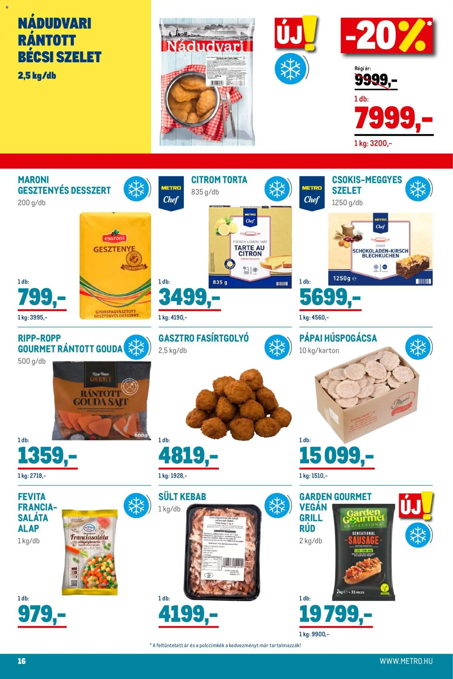 Metro újság 2025.11.02. Élelmiszer és Szezonális katalógus 2025/11 (2025-11-02 - 2025-11-30)