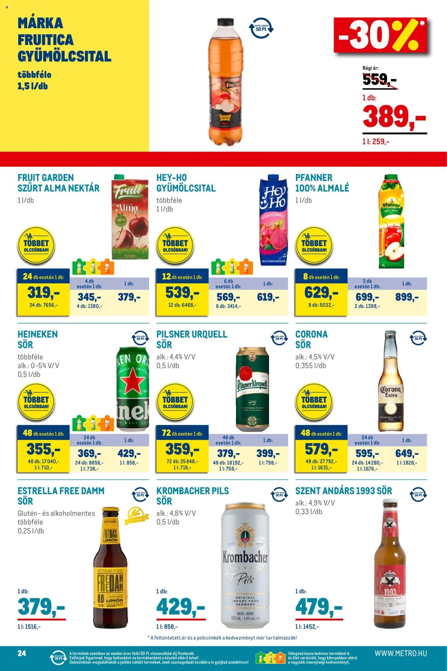 Metro újság 2025.11.02. Élelmiszer és Szezonális katalógus 2025/11 (2025-11-02 - 2025-11-30)