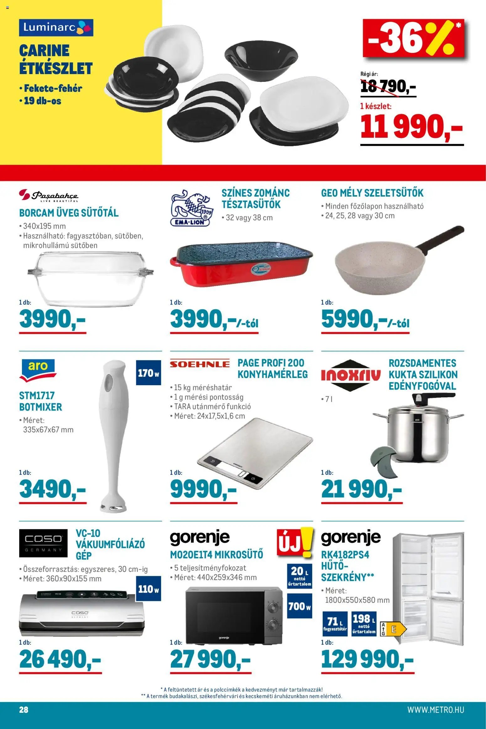 Metro újság 2025.11.02. Élelmiszer és Szezonális katalógus 2025/11 (2025-11-02 - 2025-11-30)