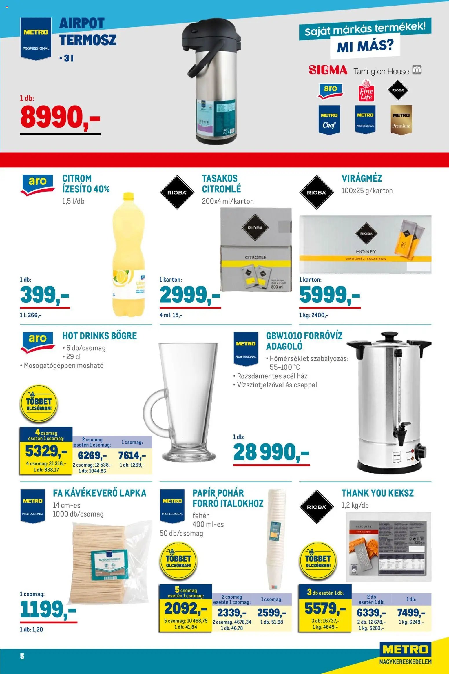 Metro újság 2025.11.02. Élelmiszer és Szezonális katalógus 2025/11 (2025-11-02 - 2025-11-30)