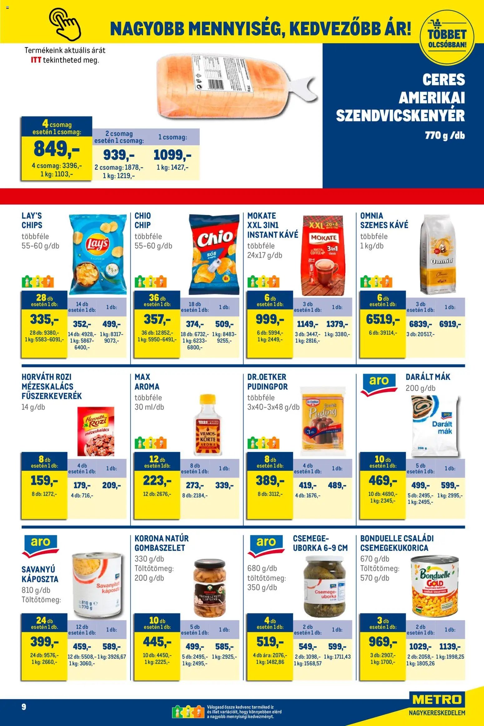 Metro újság 2025.11.02. Élelmiszer és Szezonális katalógus 2025/11 (2025-11-02 - 2025-11-30)