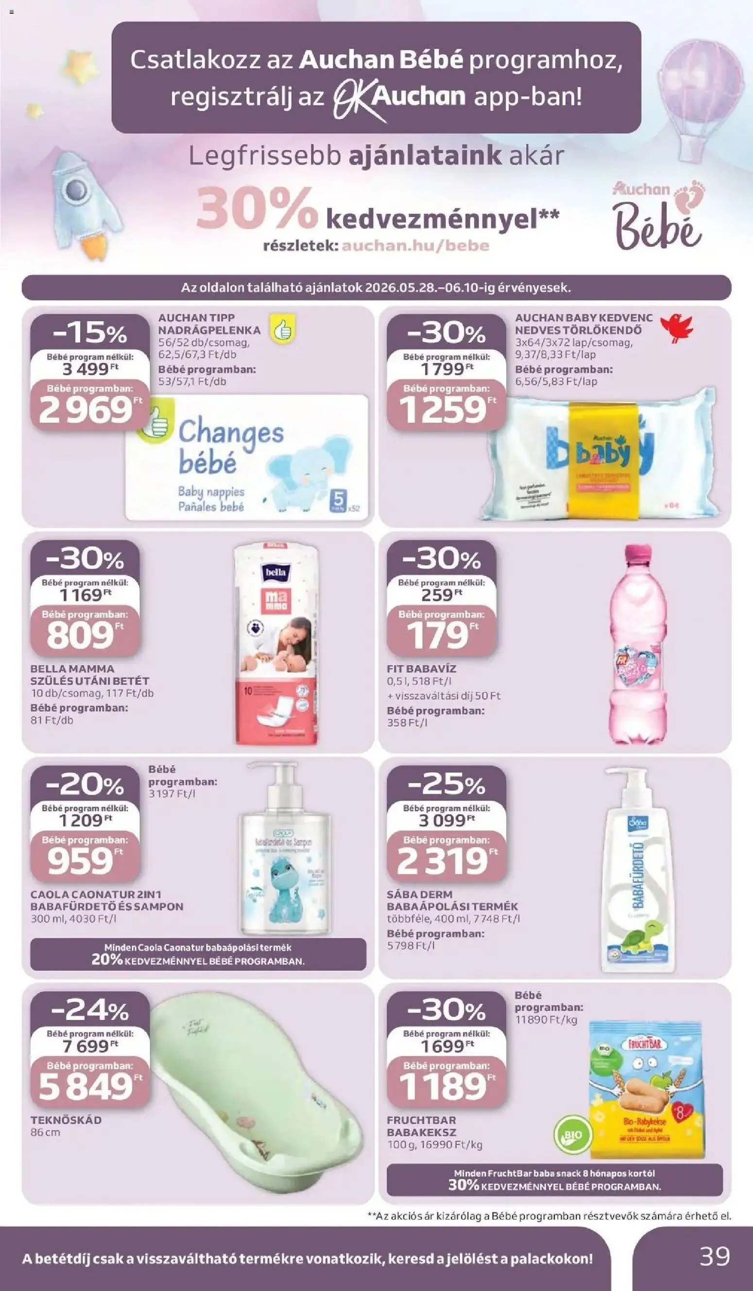Auchan újság 2026.05.28. Auchan akciós újság Debrecen