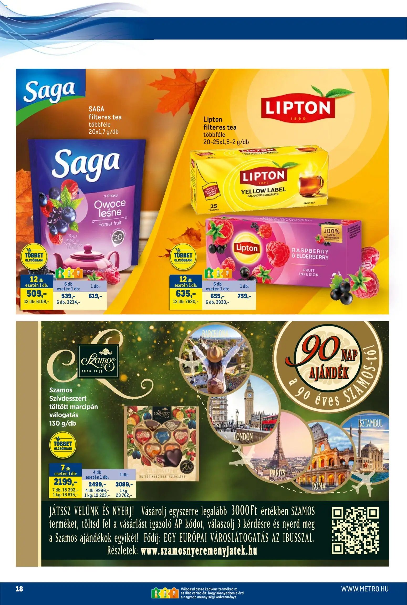 Metro újság 2025.11.15. Akciós újság Metro (2025-11-15 - 2025-11-30)