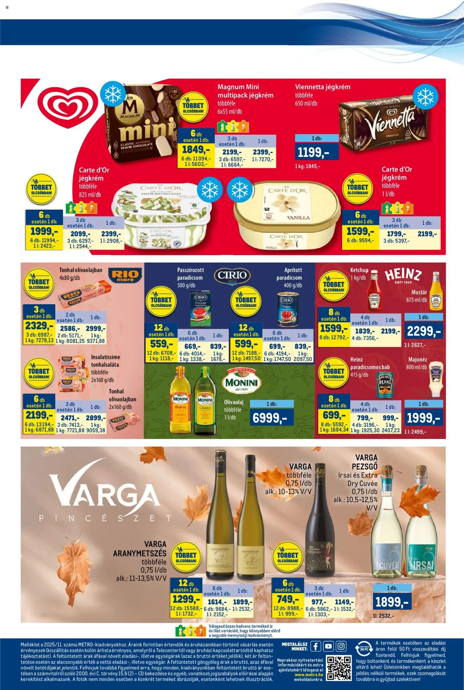 Metro újság 2025.11.15. Akciós újság Metro (2025-11-15 - 2025-11-30)