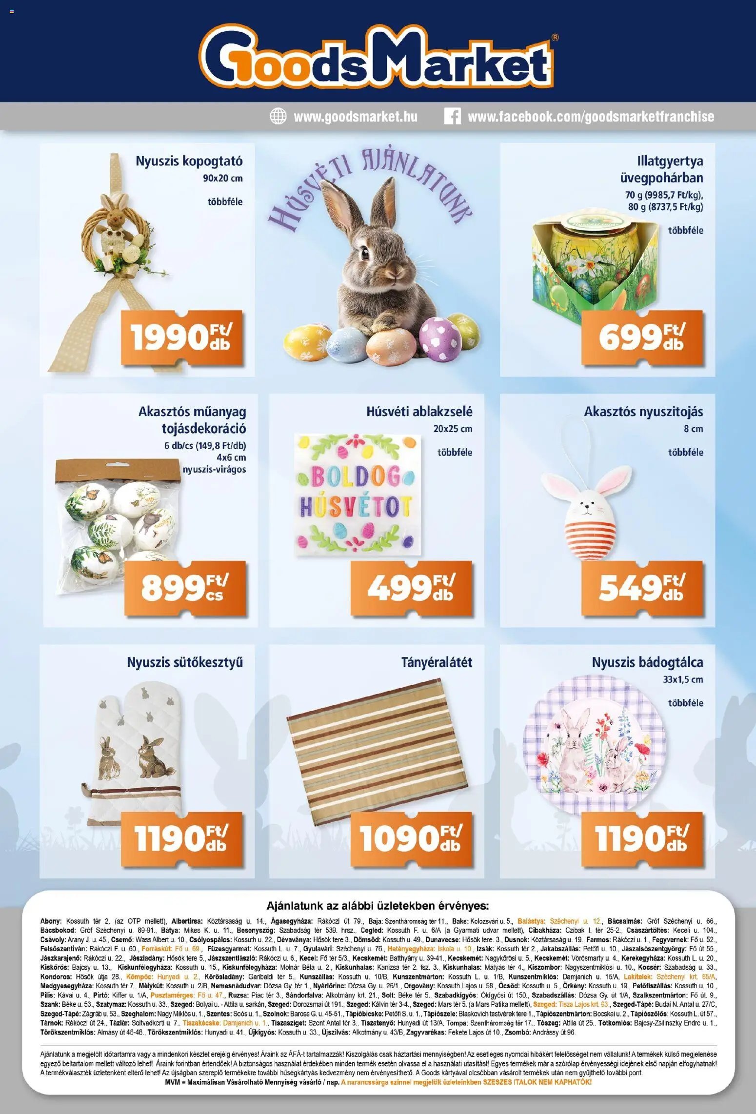 Goods Market újság 2026.03.05. Goods Market akciós újság (2026-03-05 - 2026-03-14)