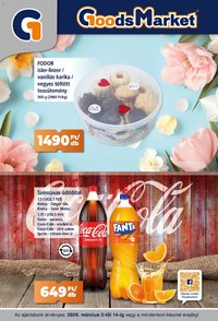 Goods Market újság 2026.03.05. Goods Market akciós újság (2026-03-05 - 2026-03-14)