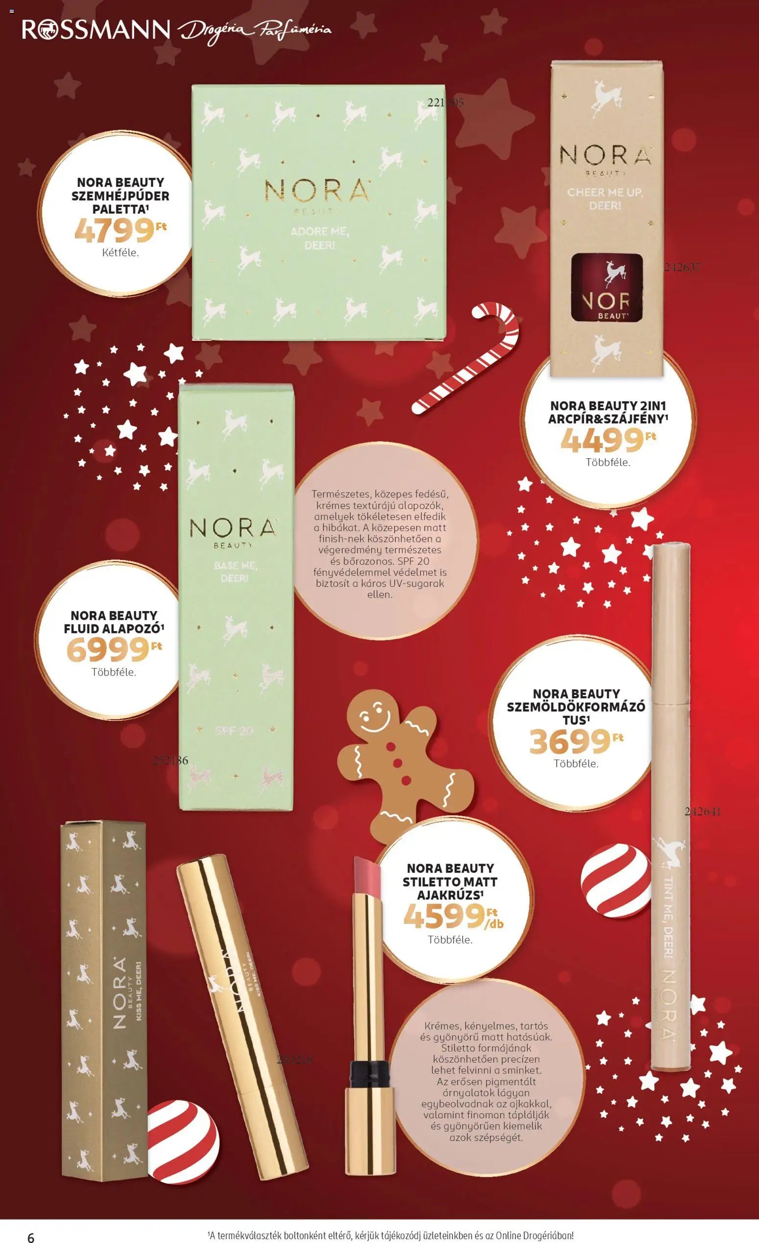 Rossmann újság 2025.11.03. Szórólap - Karácsonyi (2025-11-03 - 2025-12-28)