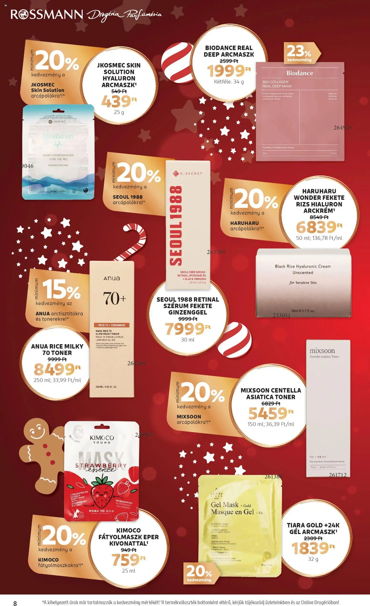 Rossmann újság 2025.11.03. Szórólap - Karácsonyi (2025-11-03 - 2025-12-28)