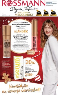 Rossmann újság 2025.11.03. Szórólap - Karácsonyi (2025-11-03 - 2025-12-28)