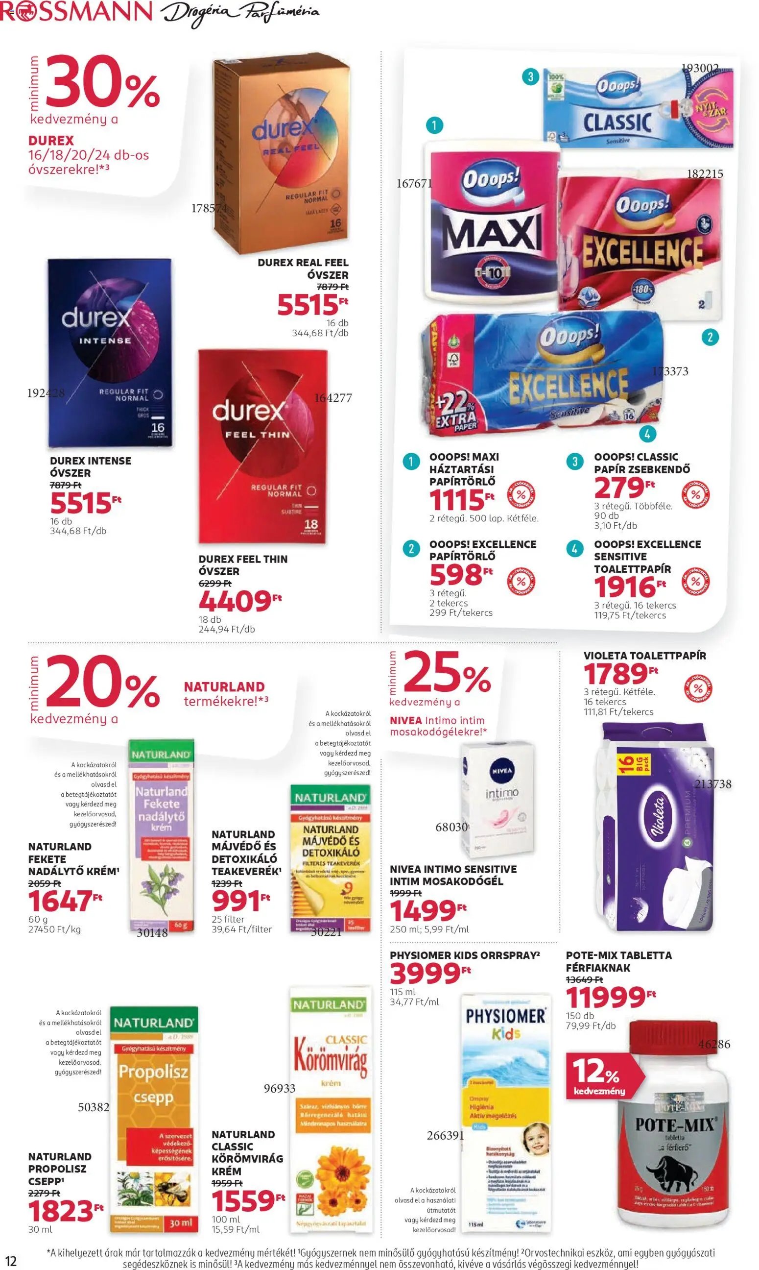 Rossmann újság 2025.11.03. Akciós újság Rossmann (2025-11-03 - 2025-11-14)