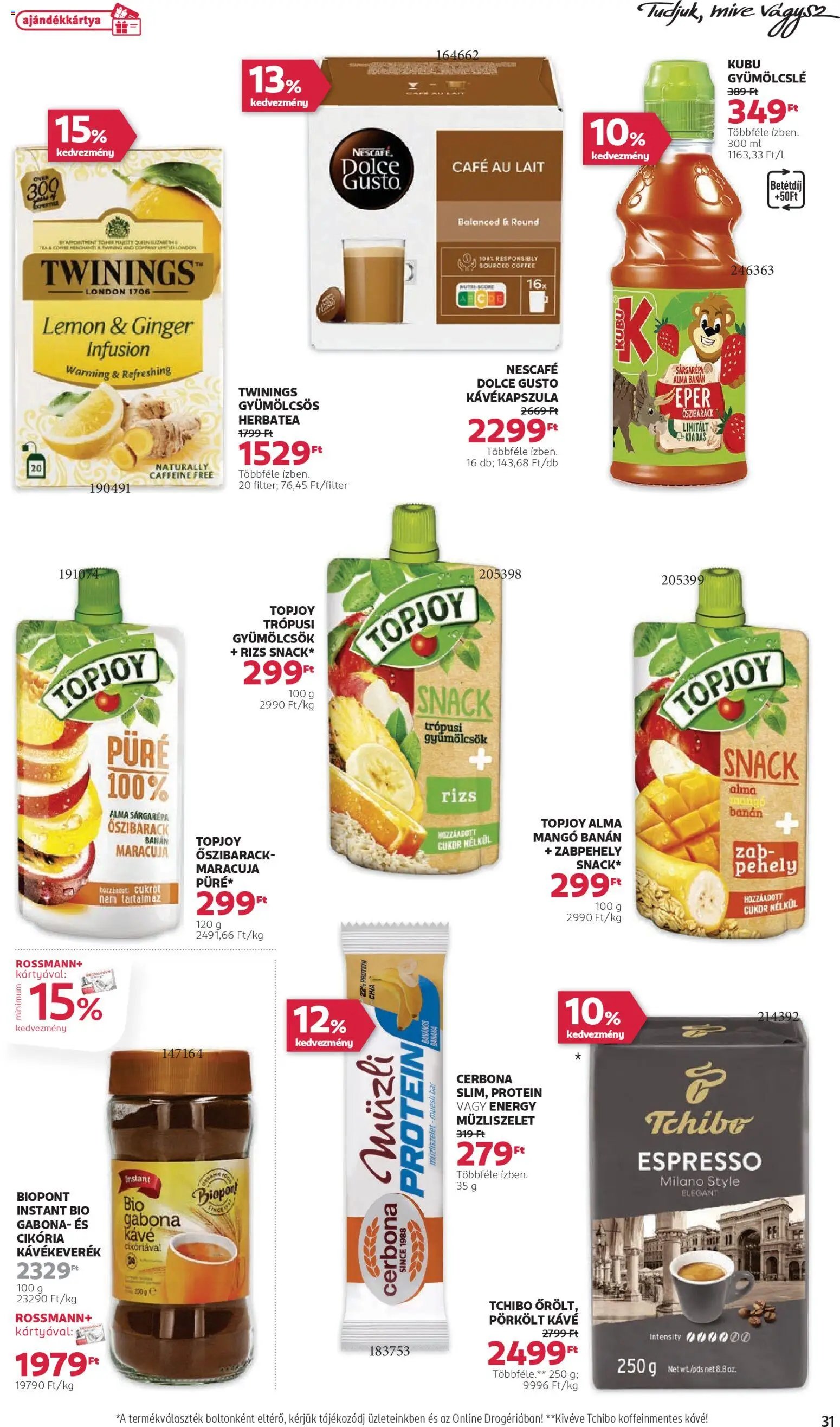 Rossmann újság 2025.11.03. Akciós újság Rossmann (2025-11-03 - 2025-11-14)