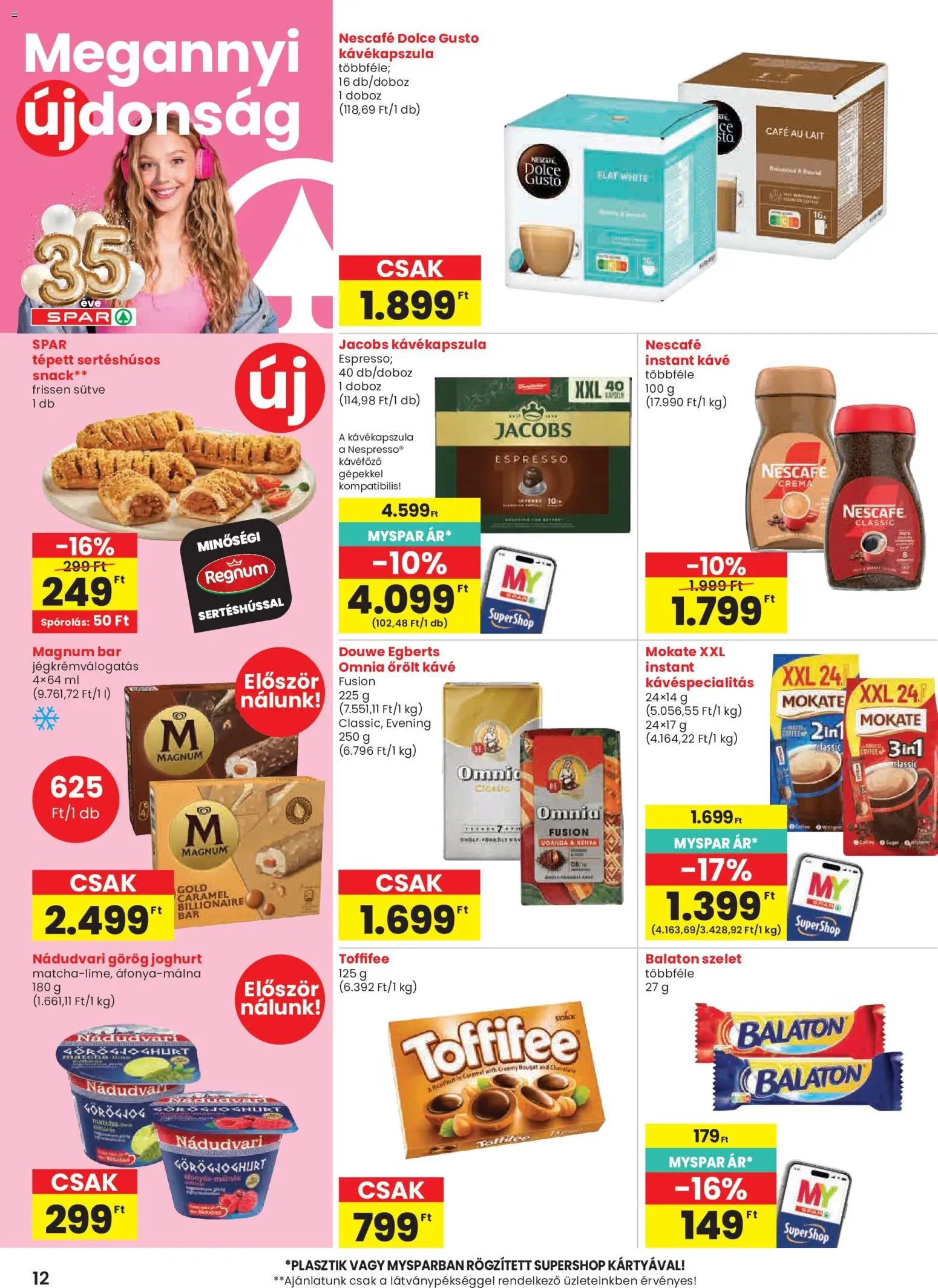Spar újság 2026.07.02. Spar akciós újság