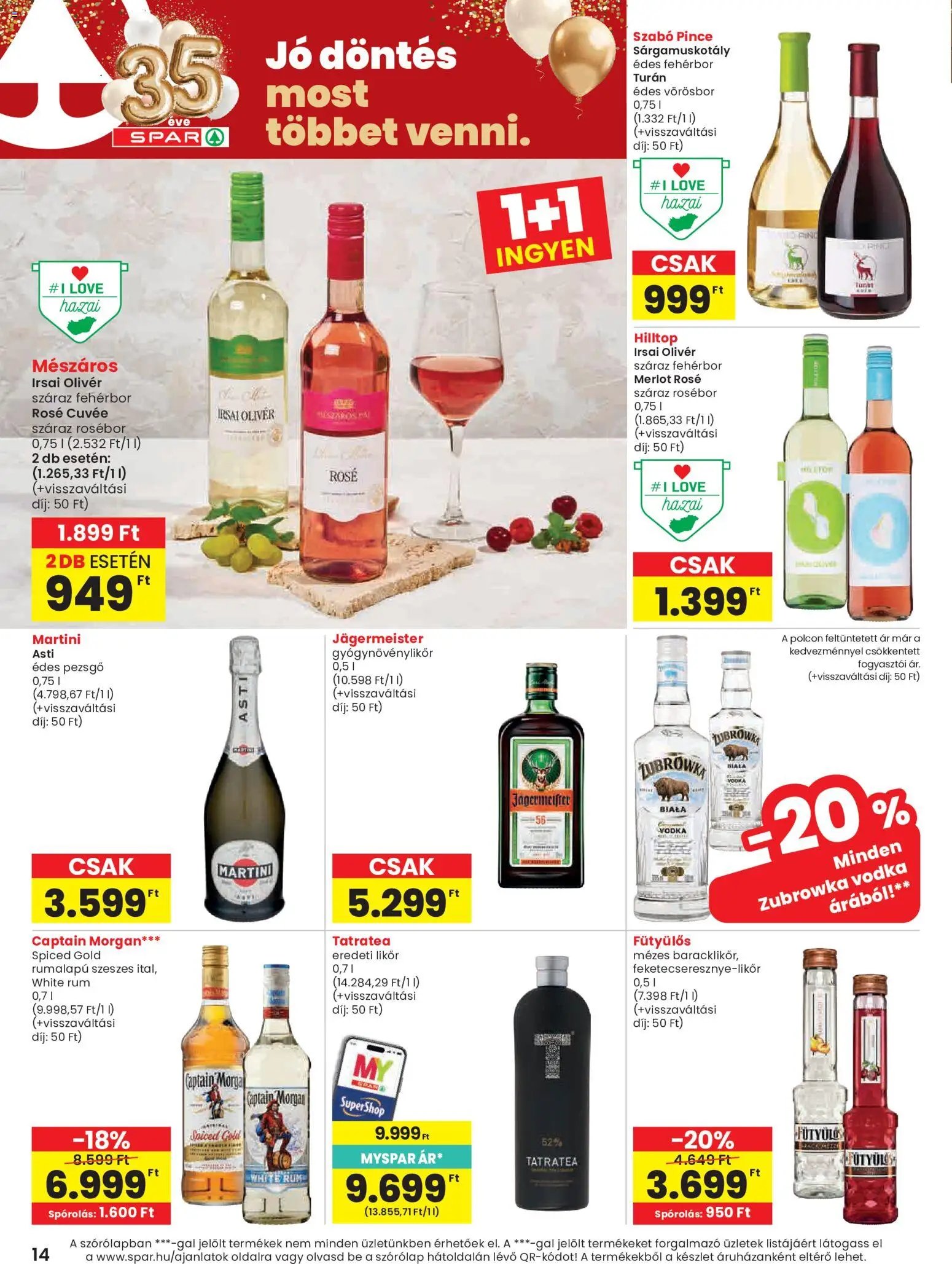 Spar újság 2026.07.02. Spar akciós újság