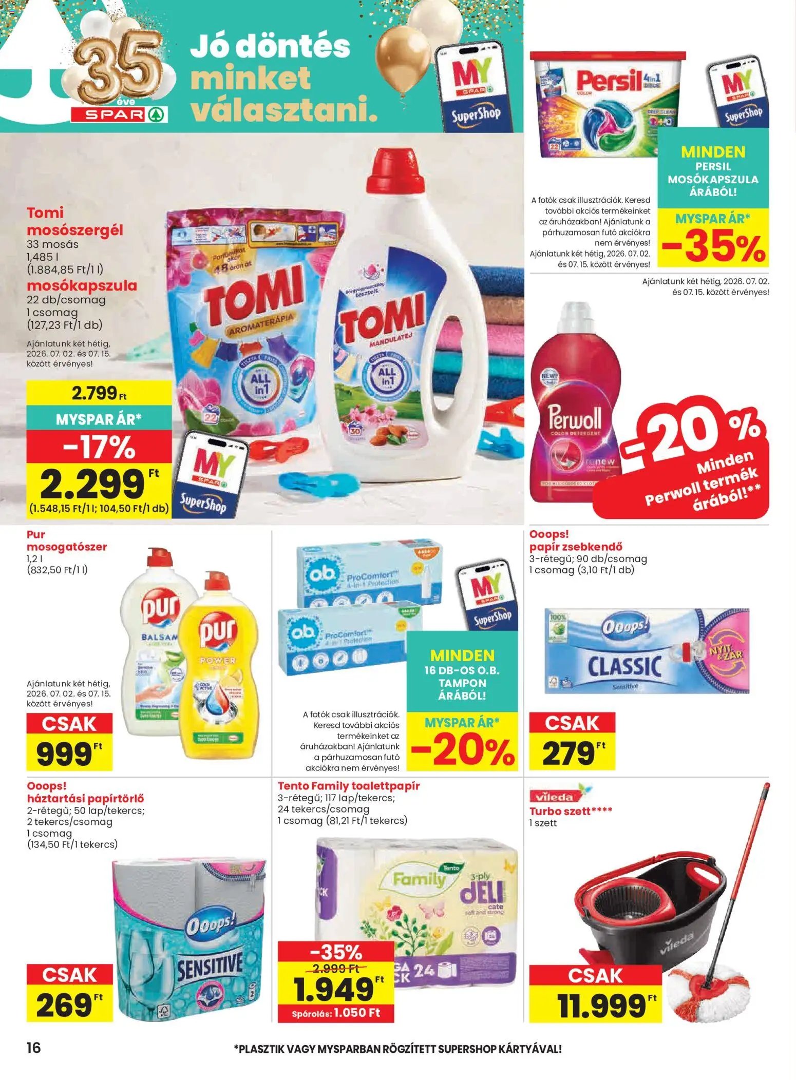 Spar újság 2026.07.02. Spar akciós újság