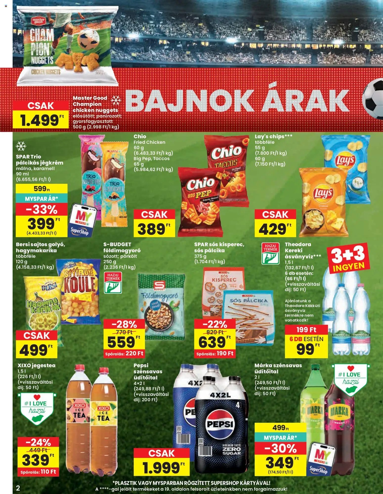 Spar újság 2026.07.02. Spar akciós újság