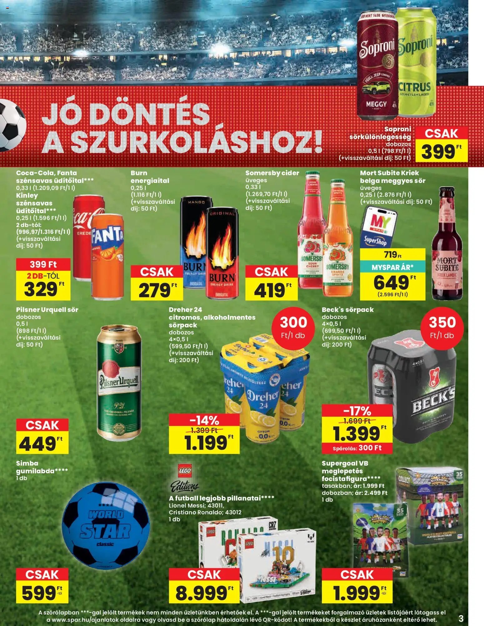 Spar újság 2026.07.02. Spar akciós újság
