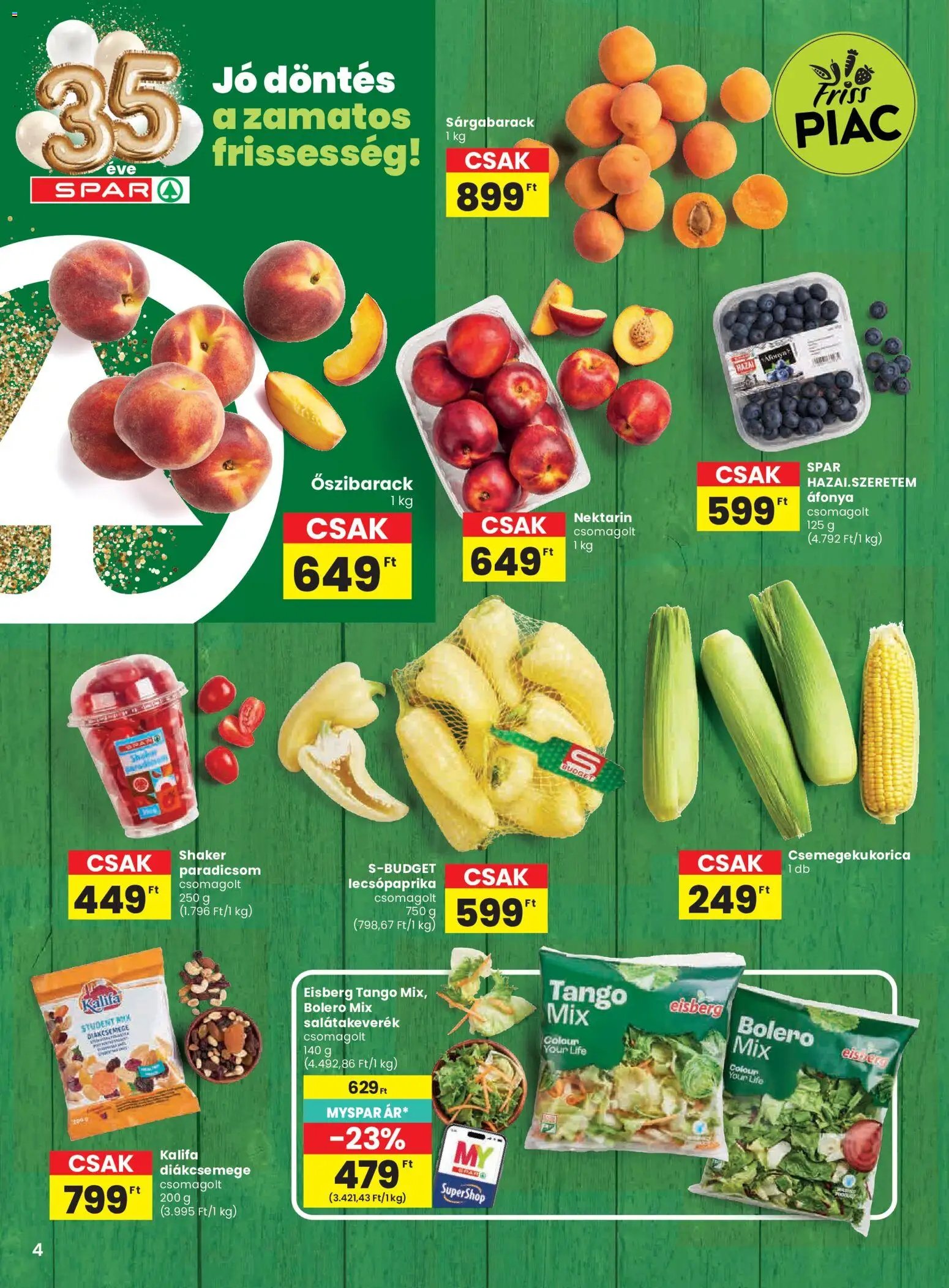 Spar újság 2026.07.02. Spar akciós újság