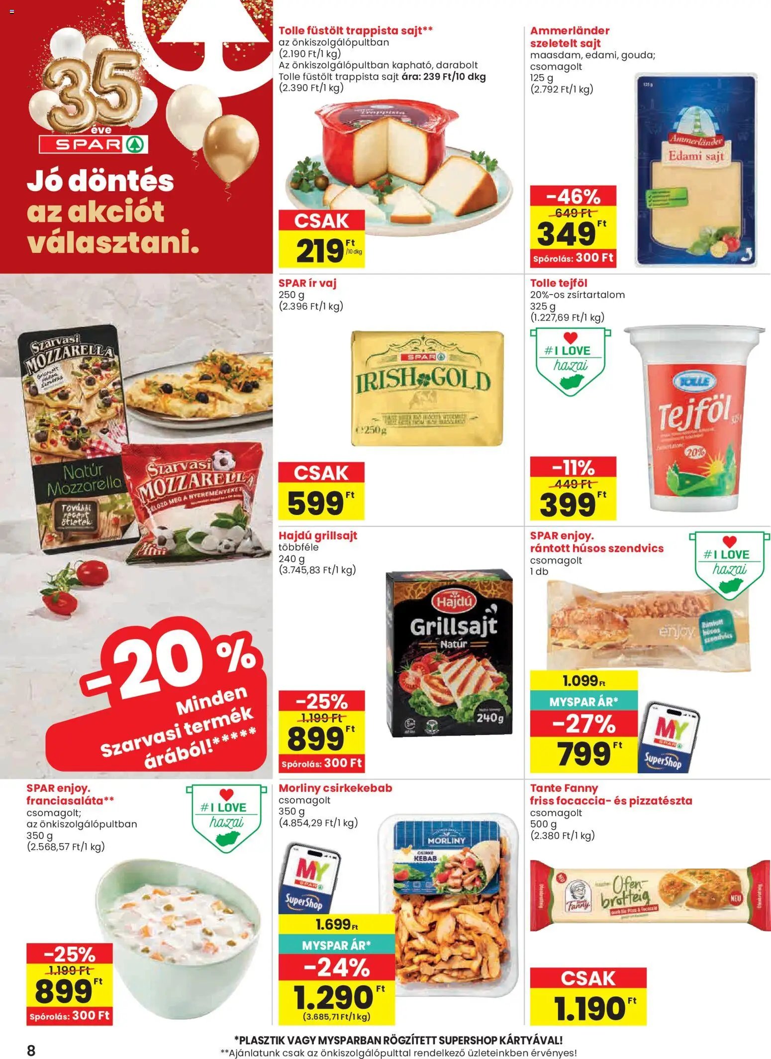 Spar újság 2026.07.02. Spar akciós újság
