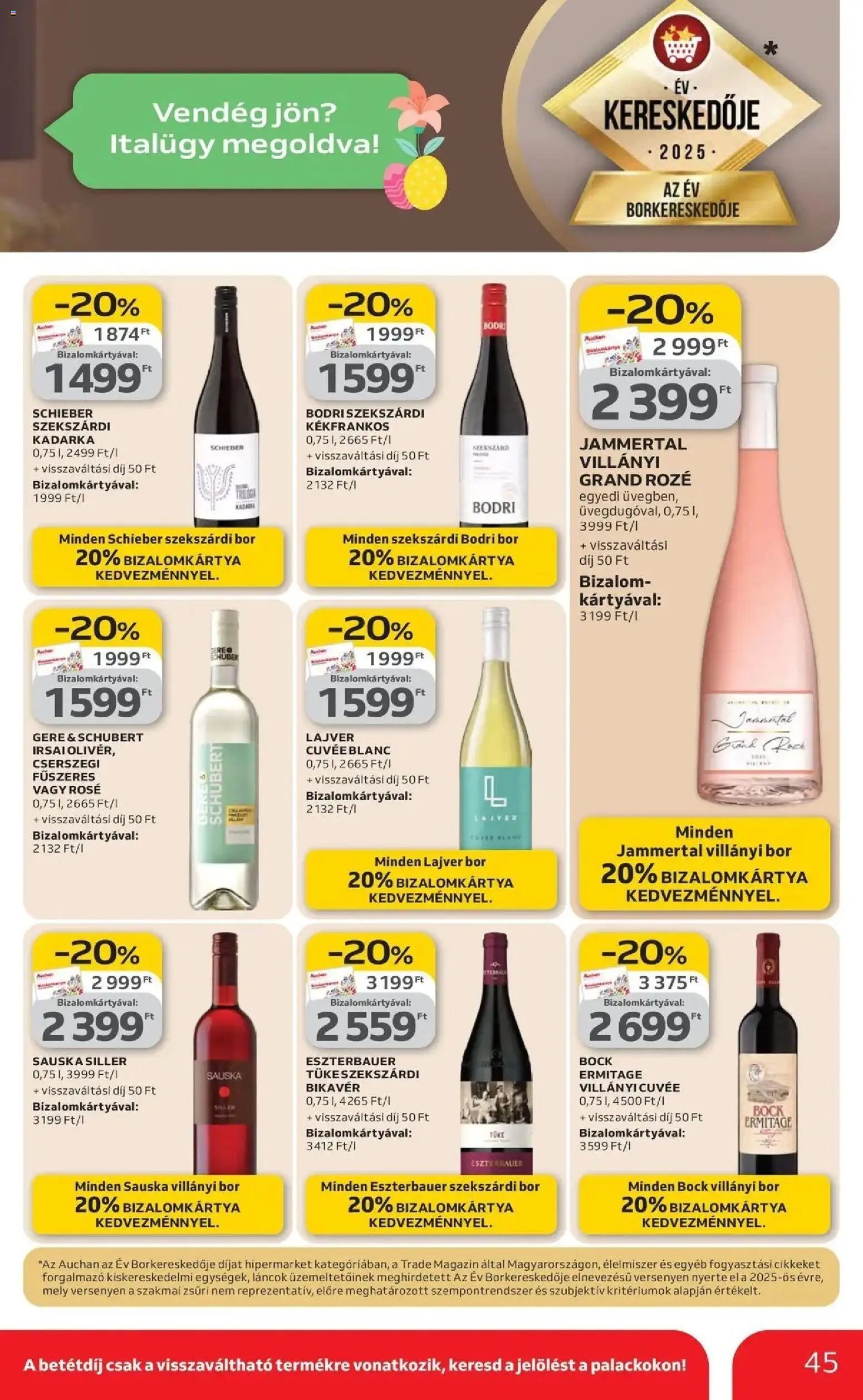 Auchan újság 2026.03.19. Auchan akciós újság Szeged (2026-03-19 - 2026-03-25)