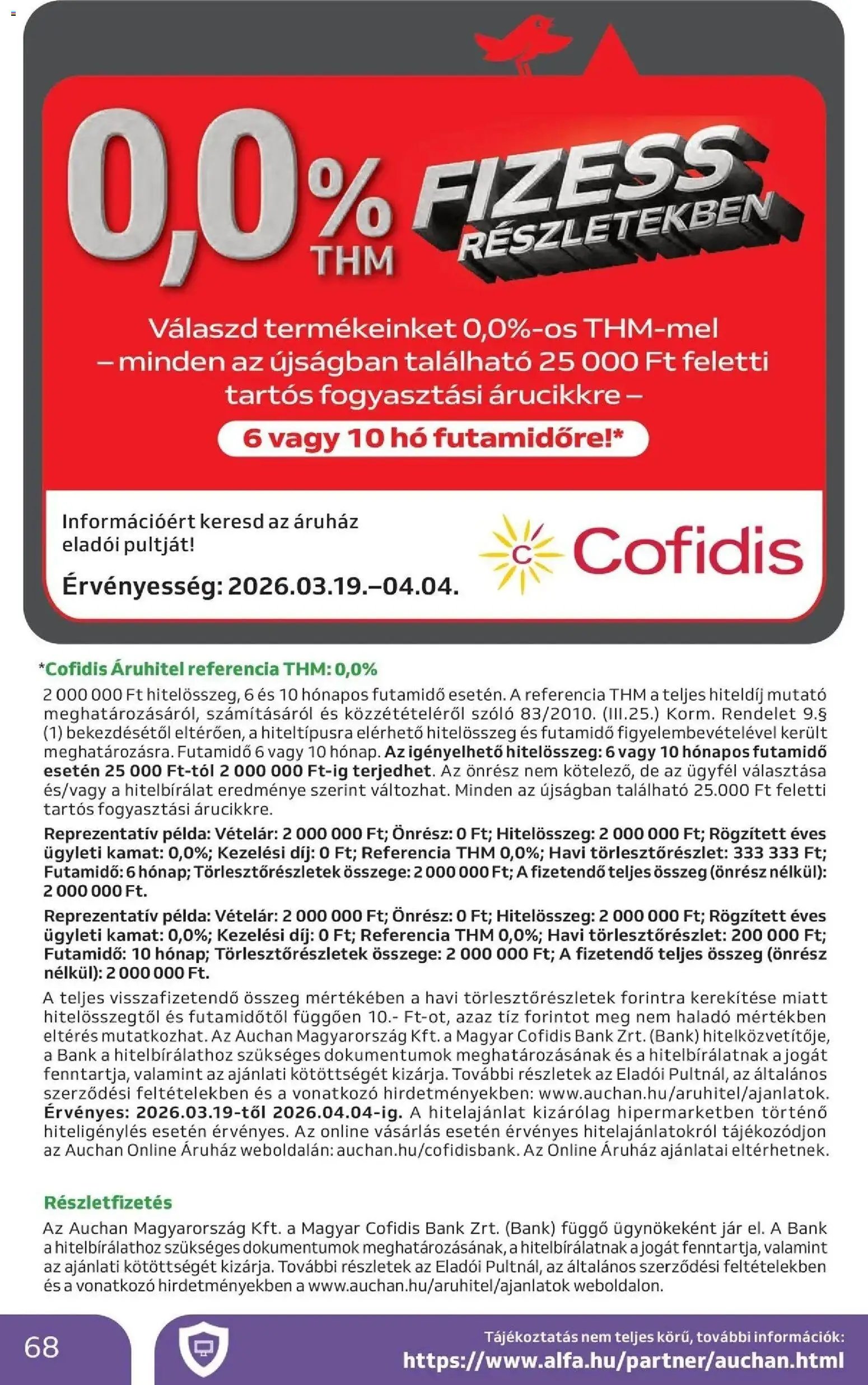 Auchan újság 2026.03.19. Auchan akciós újság Szeged (2026-03-19 - 2026-03-25)