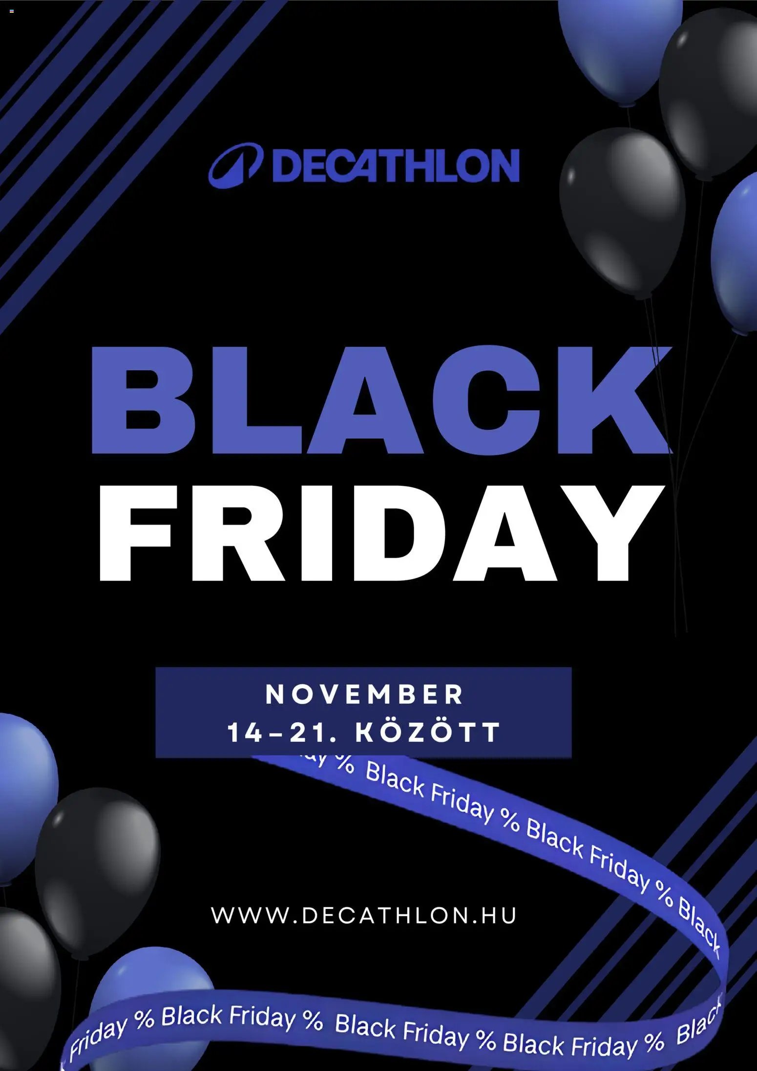 Decathlon újság 2025.11.14. Black Friday (2025-11-14 - 2025-11-21)