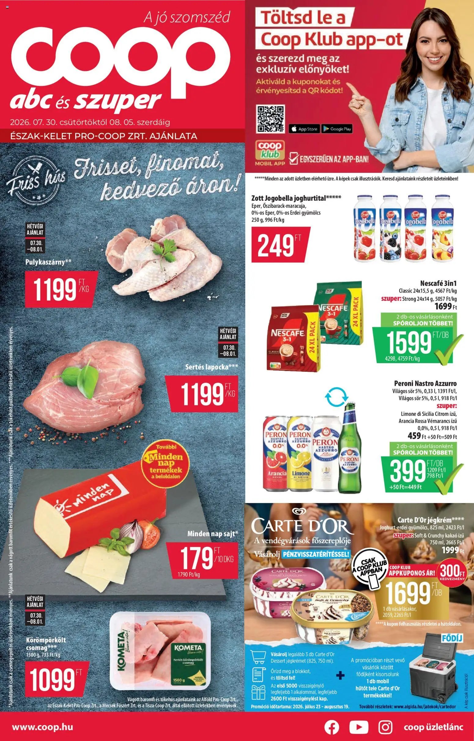 COOP újság 2026.07.30. COOP - Újság Észak Kelet Pro-Coop Zrt