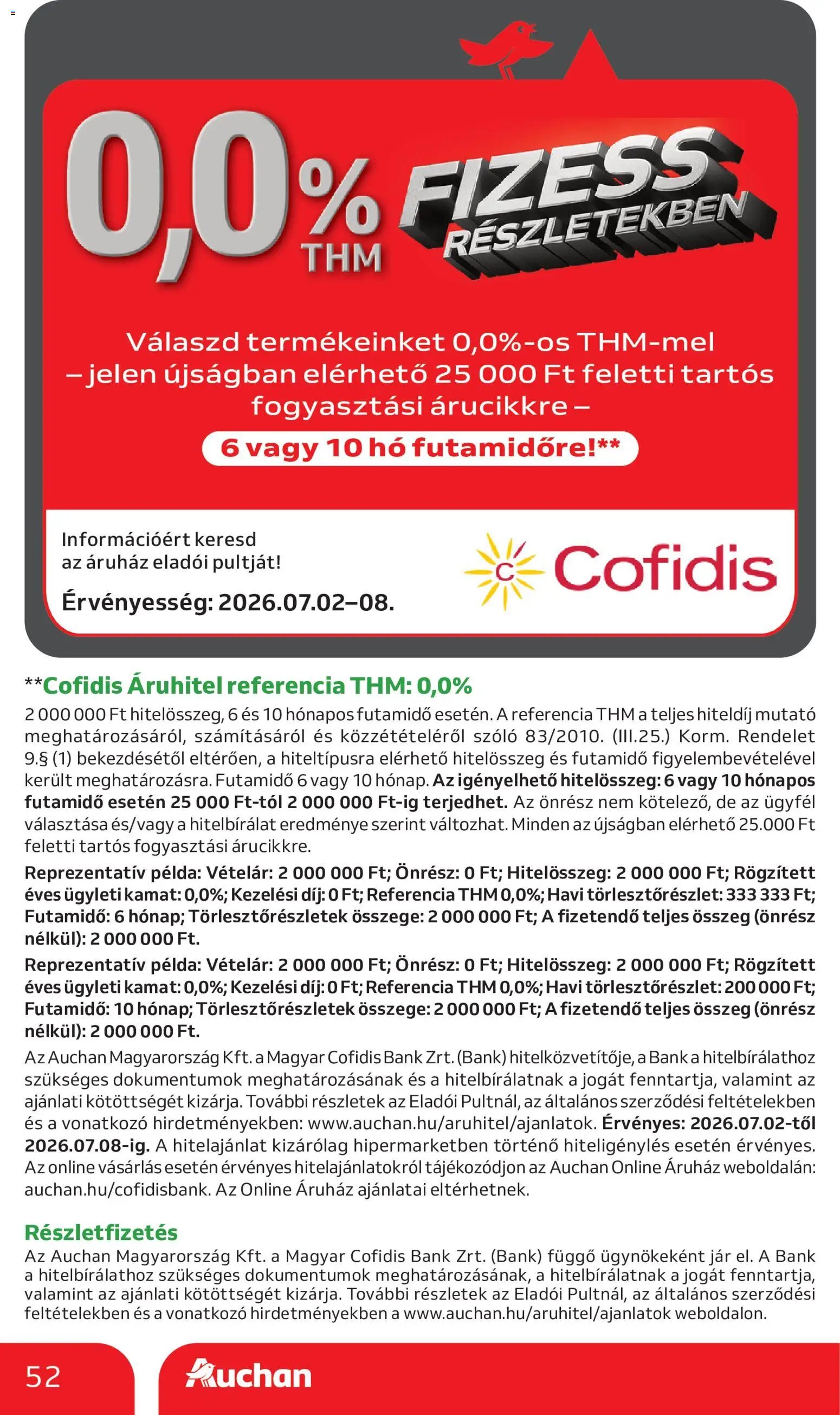 Auchan újság 2026.07.02. Auchan akciós újság