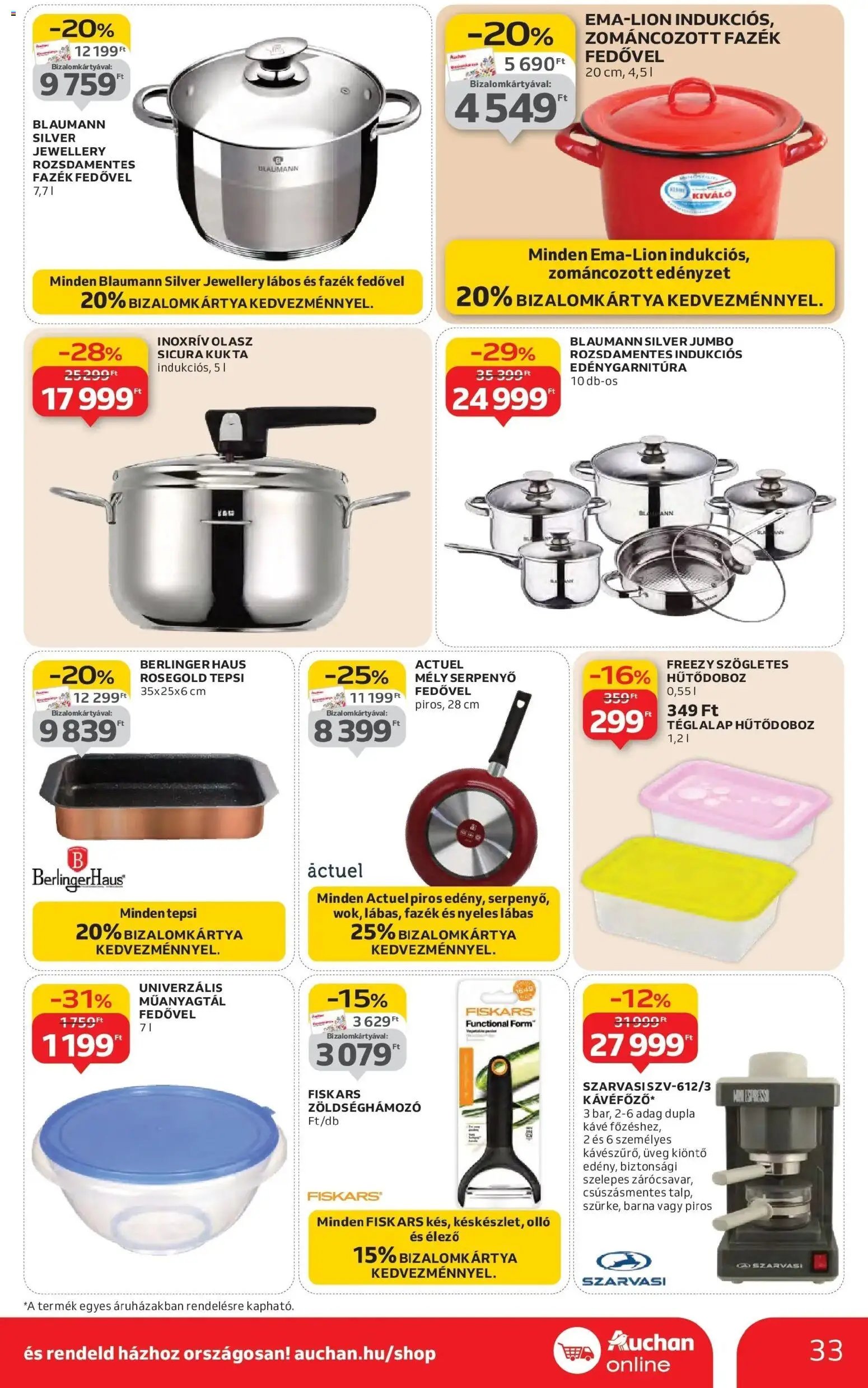 Auchan újság 2026.01.29. Kecskemét Akciós újság Auchan (2026-01-29 - 2026-02-04)