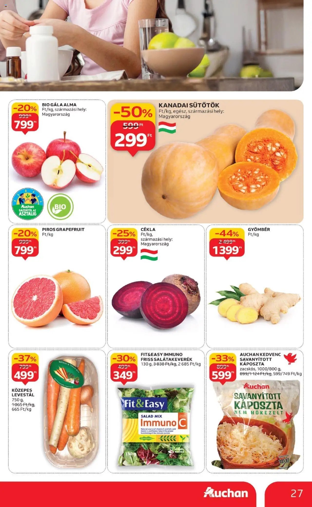 Auchan újság 2025.09.25. Akciós újság Auchan (2025-09-25 - 2025-10-01)
