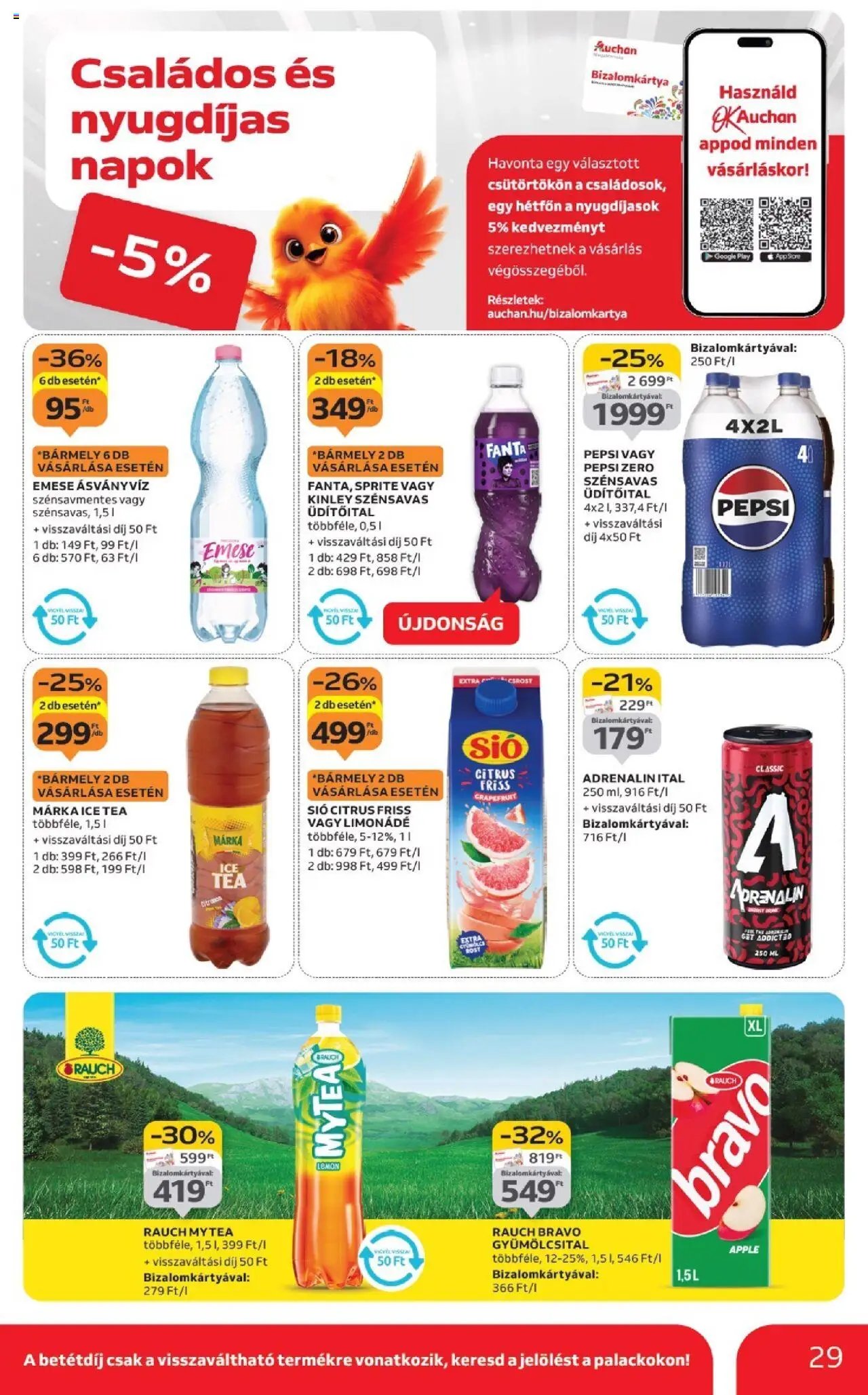 Auchan újság 2025.09.25. Akciós újság Auchan (2025-09-25 - 2025-10-01)