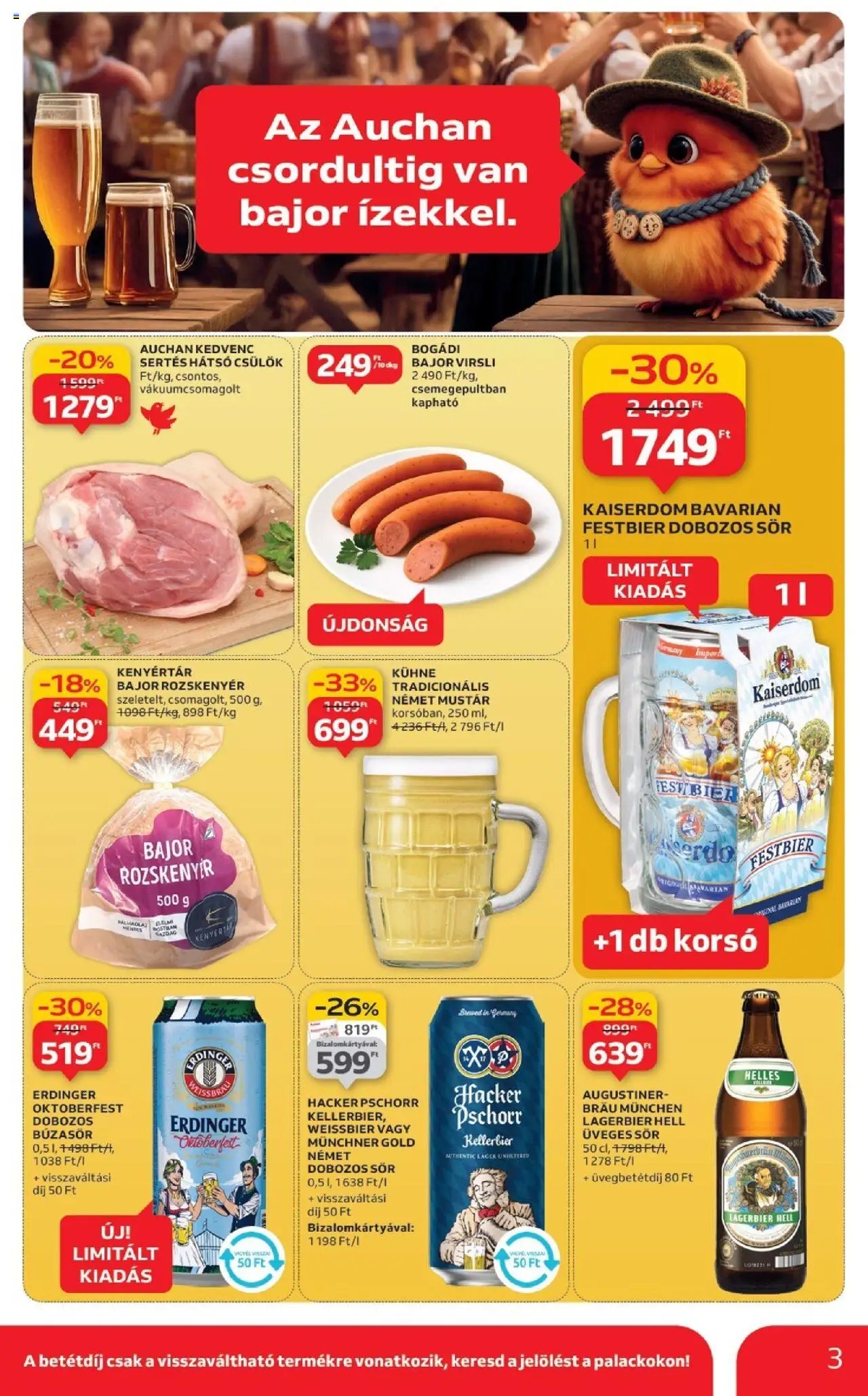 Auchan újság 2025.09.25. Akciós újság Auchan (2025-09-25 - 2025-10-01)