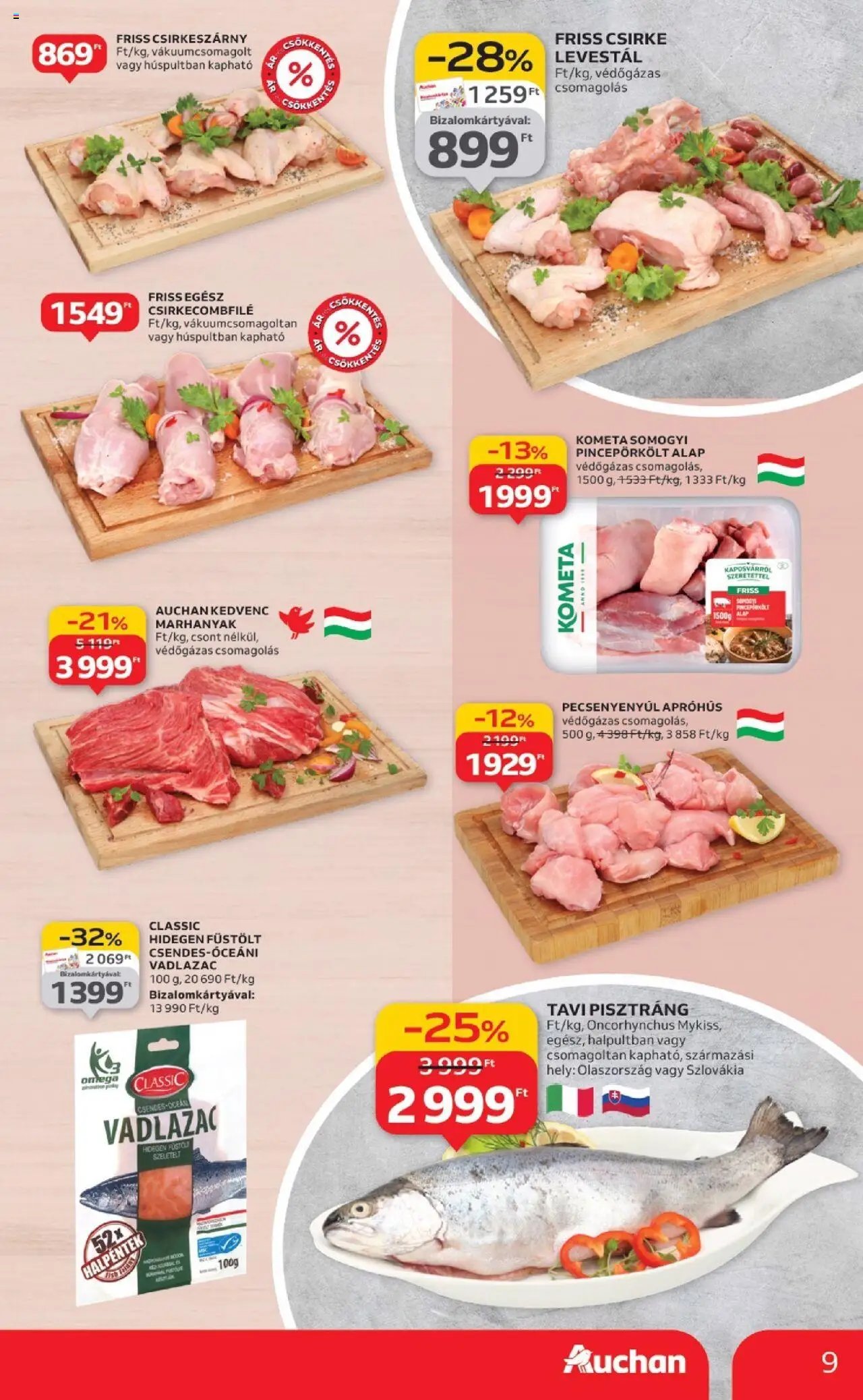 Auchan újság 2025.09.25. Akciós újság Auchan (2025-09-25 - 2025-10-01)