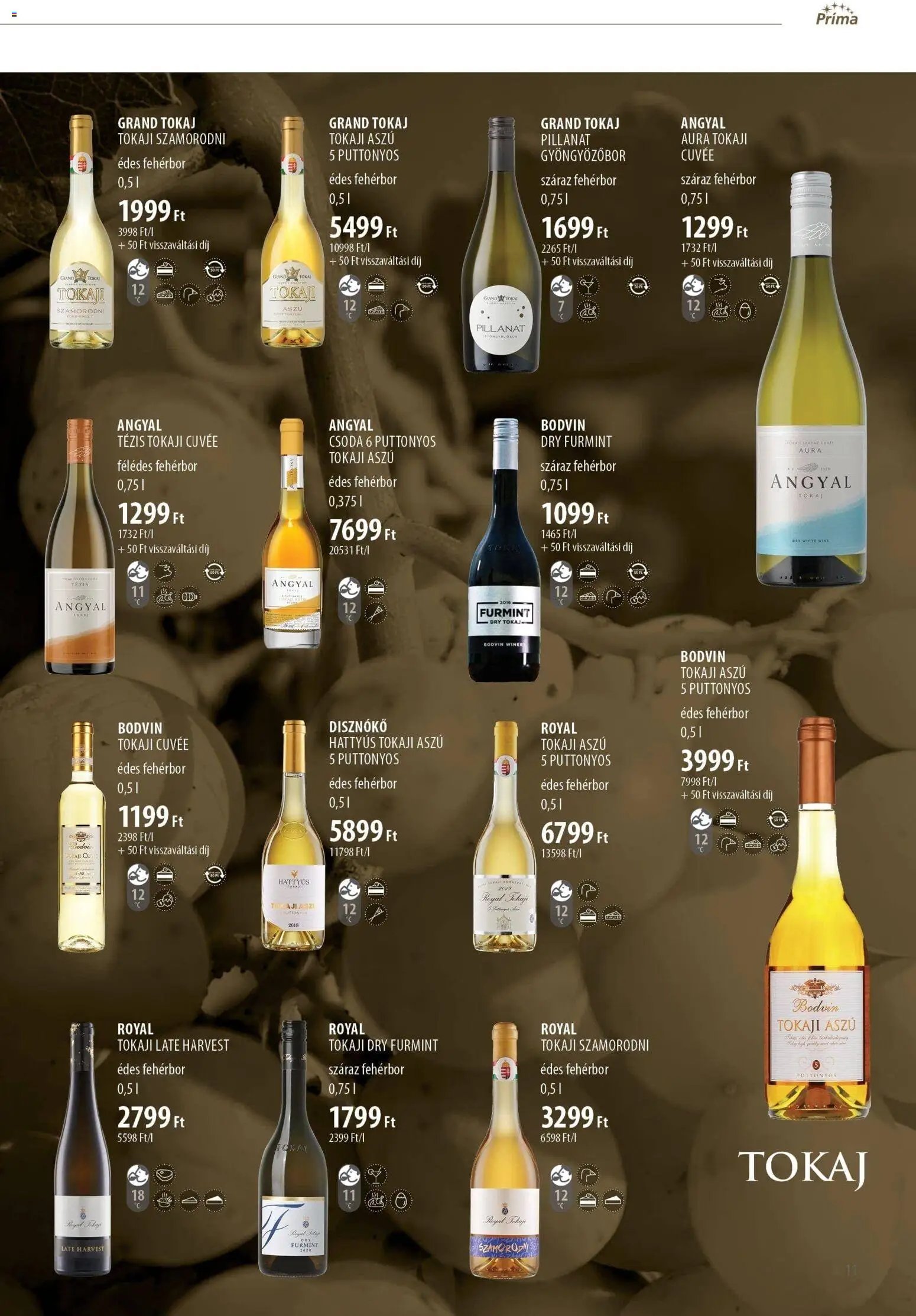 CBA Príma újság 2025.11.11. Borkatalógus (2025-11-11 - 2025-12-31)