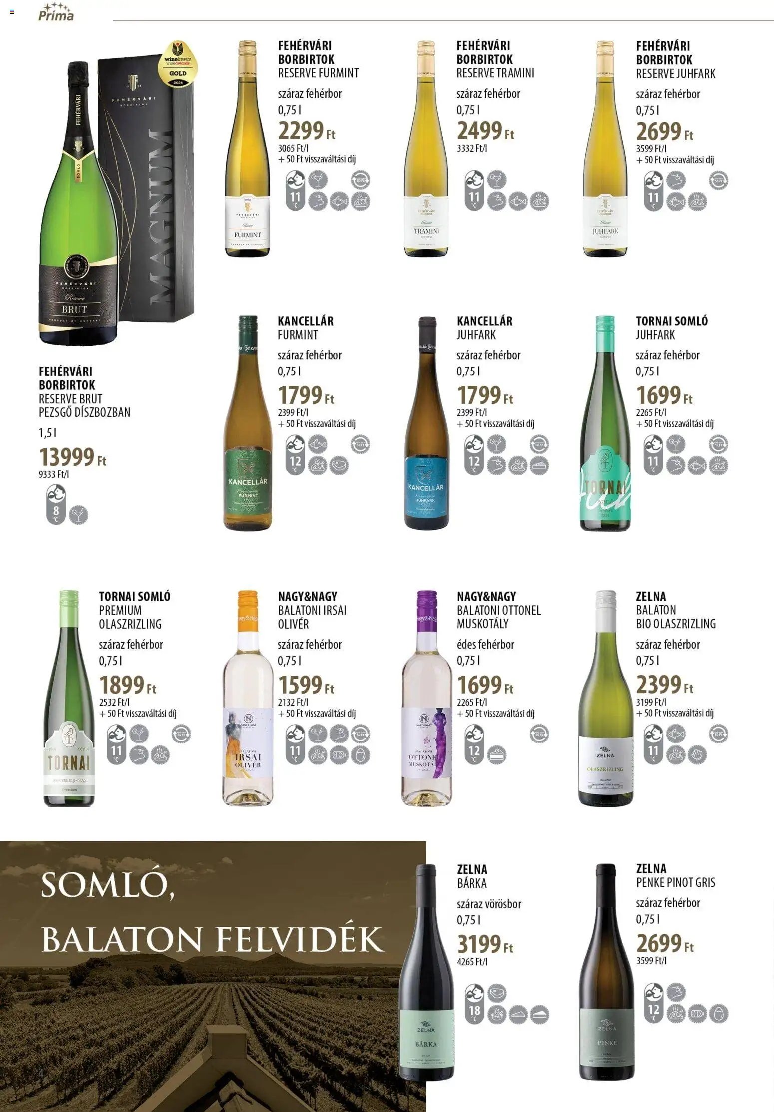 CBA Príma újság 2025.11.11. Borkatalógus (2025-11-11 - 2025-12-31)