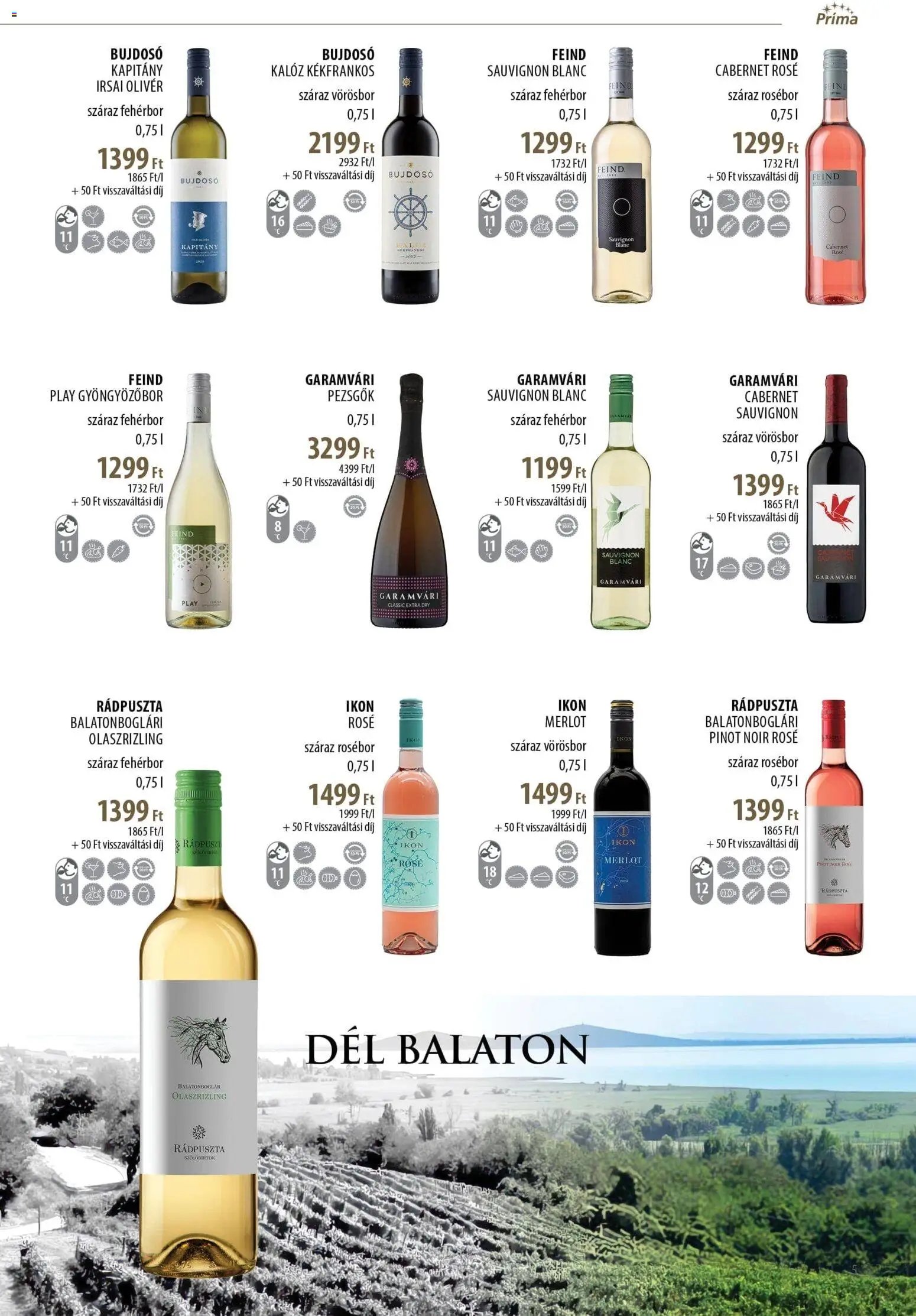 CBA Príma újság 2025.11.11. Borkatalógus (2025-11-11 - 2025-12-31)