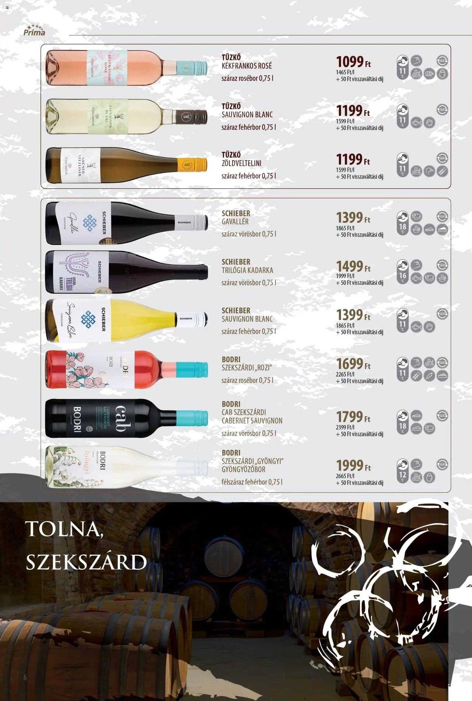 CBA Príma újság 2025.11.11. Borkatalógus (2025-11-11 - 2025-12-31)