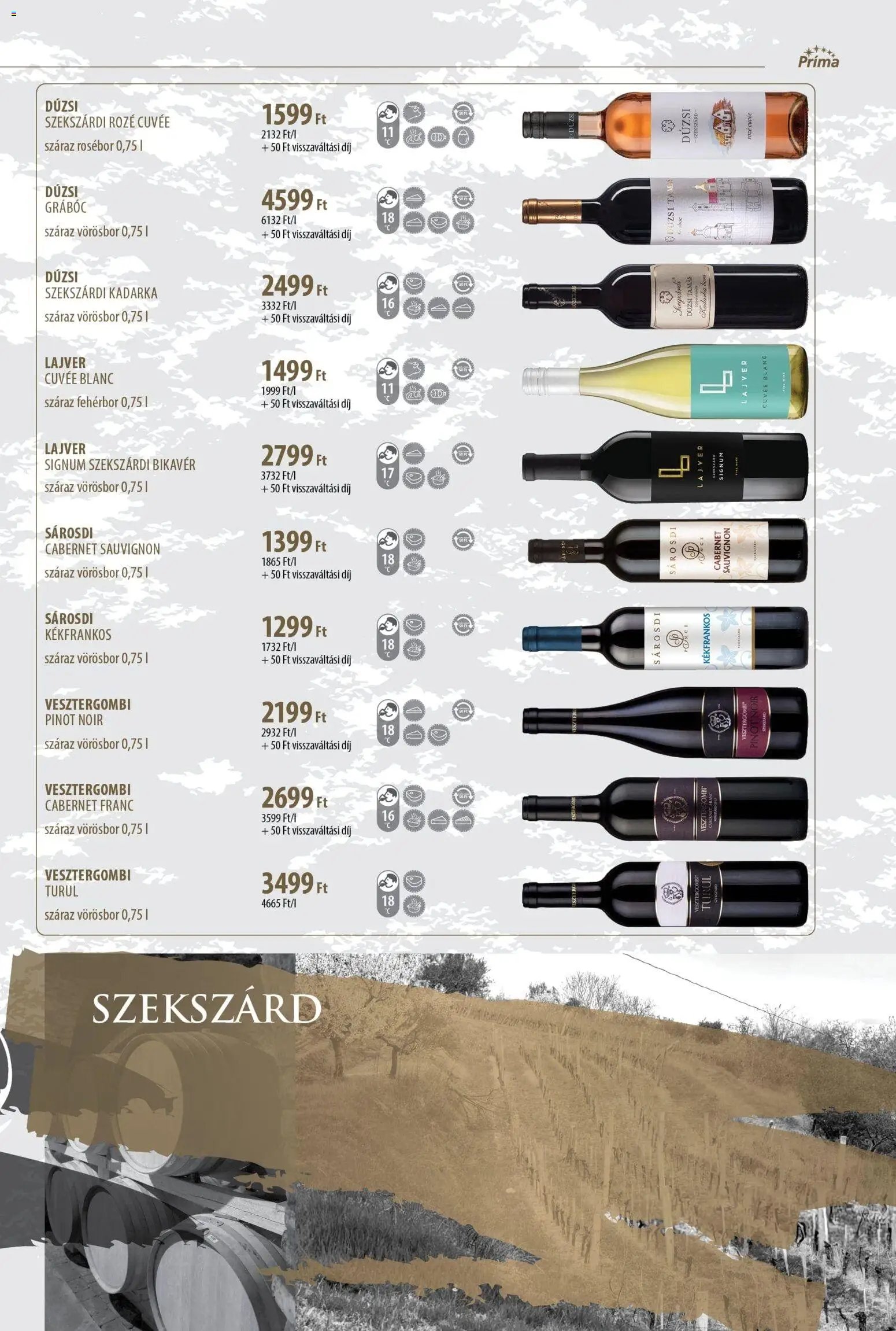 CBA Príma újság 2025.11.11. Borkatalógus (2025-11-11 - 2025-12-31)