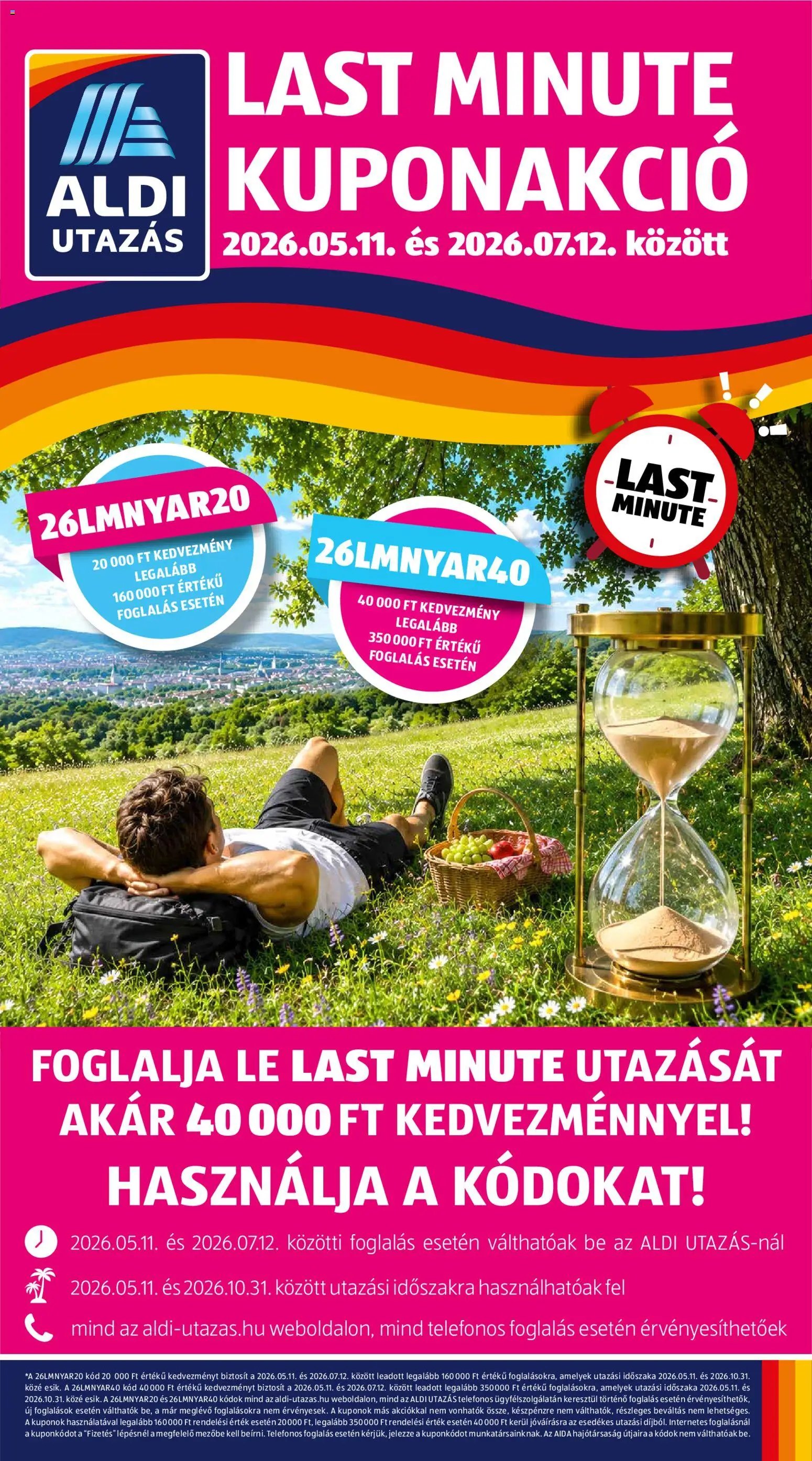 Aldi újság 2026.06.04. Aldi Utazás katalógus