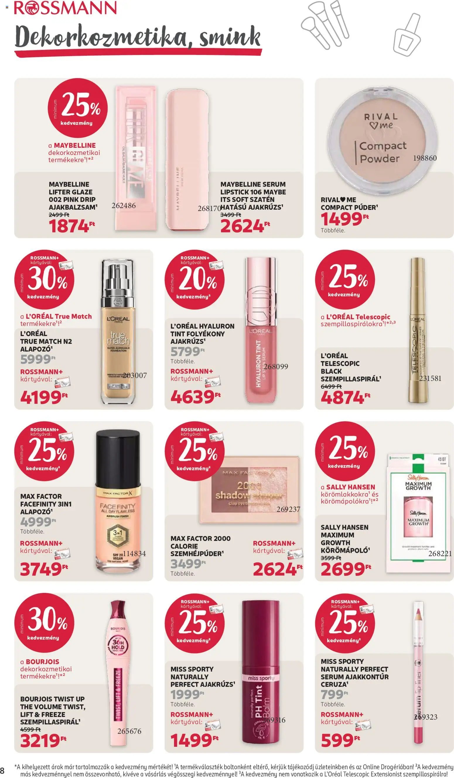 Rossmann újság 2026.05.04. Rossmann akciós újság (2026-05-04 - 2026-05-15)