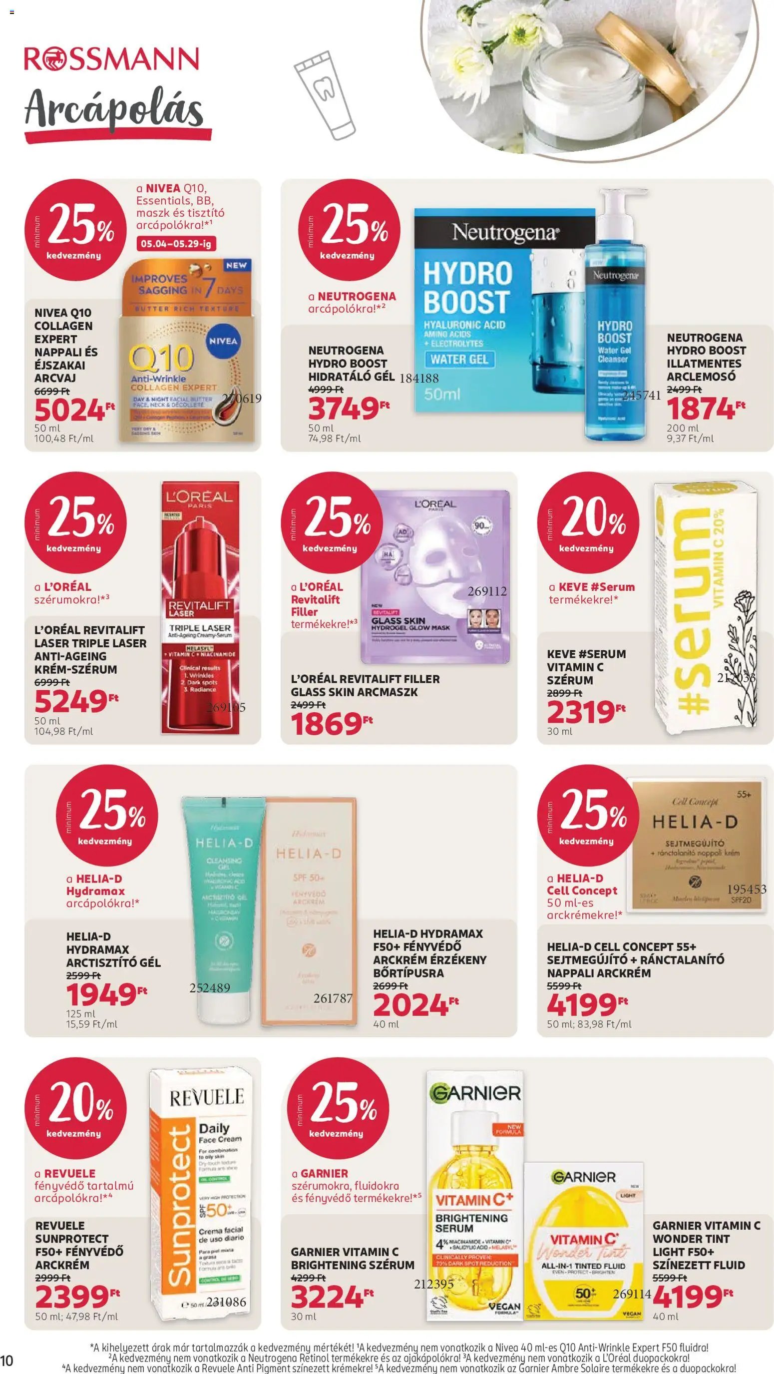 Rossmann újság 2026.05.04. Rossmann akciós újság (2026-05-04 - 2026-05-15)