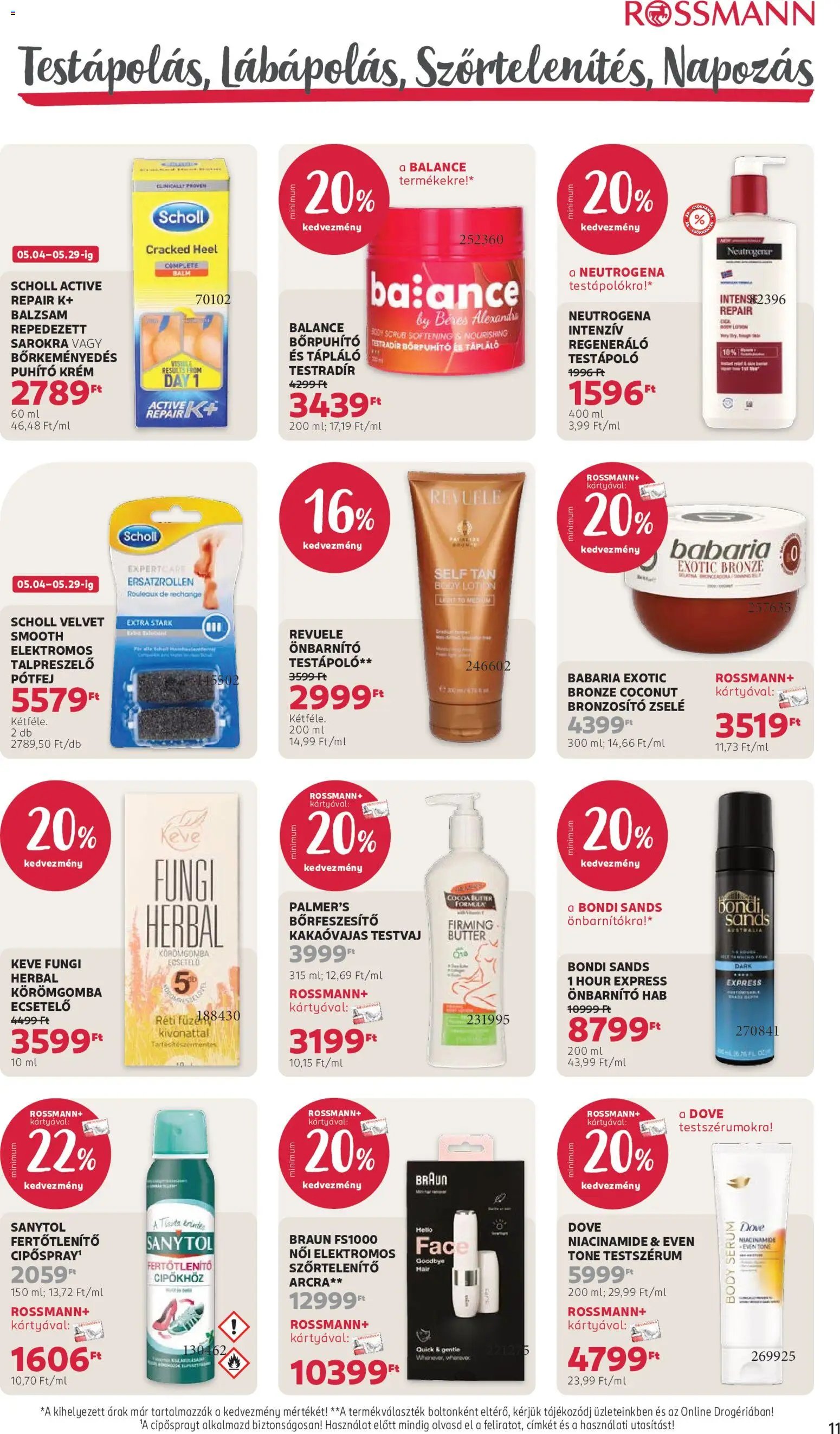 Rossmann újság 2026.05.04. Rossmann akciós újság (2026-05-04 - 2026-05-15)