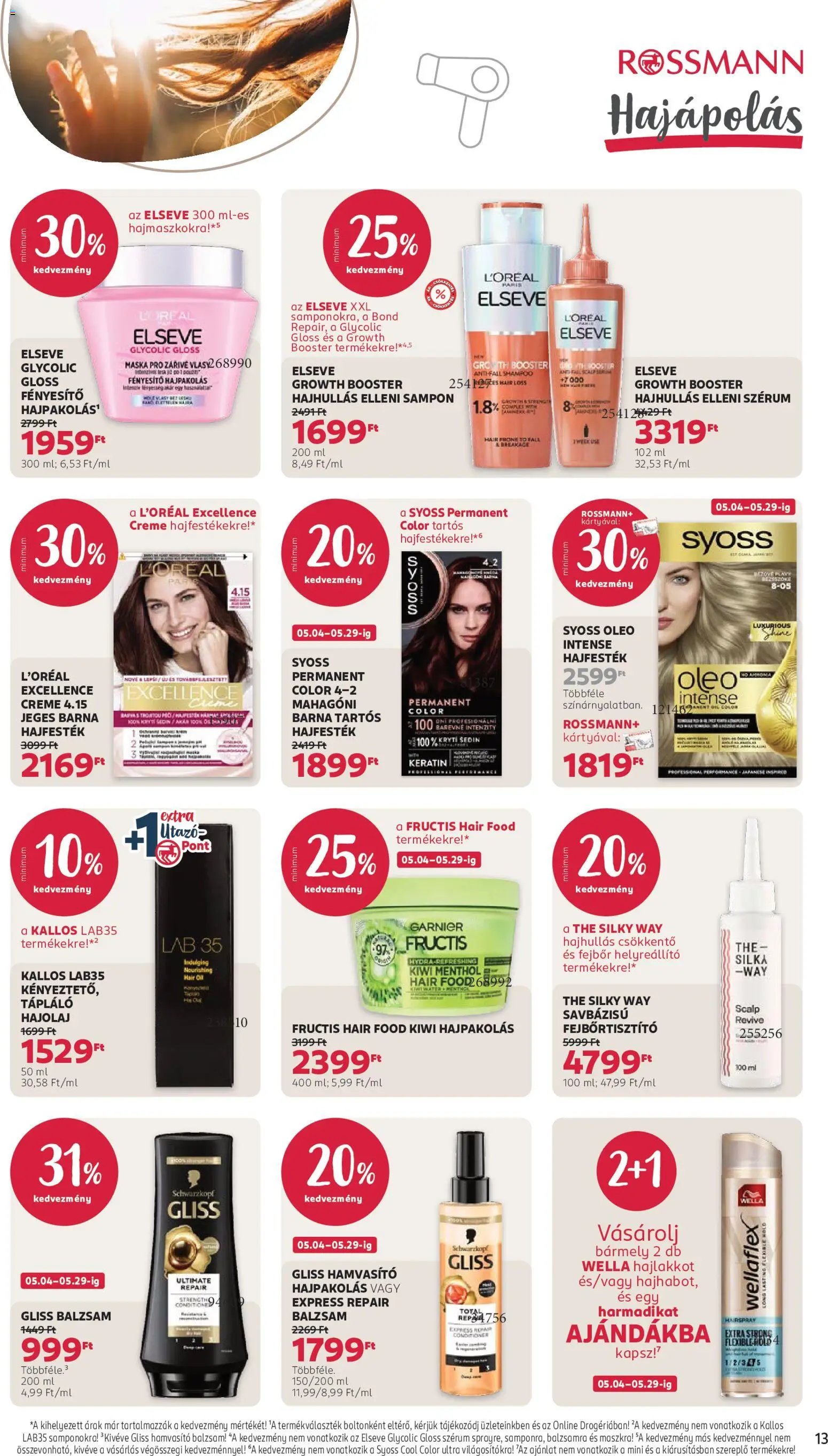 Rossmann újság 2026.05.04. Rossmann akciós újság (2026-05-04 - 2026-05-15)