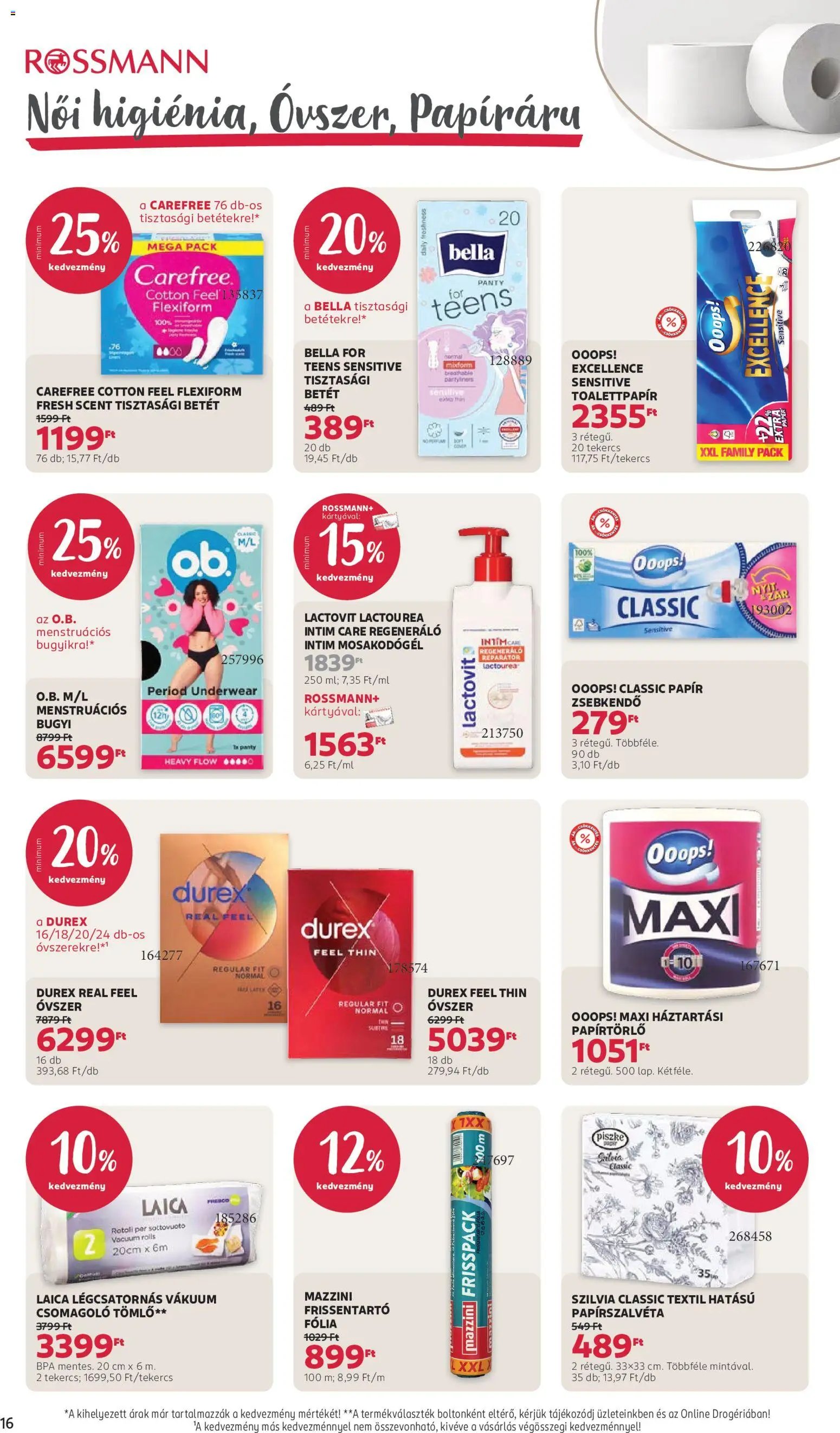 Rossmann újság 2026.05.04. Rossmann akciós újság (2026-05-04 - 2026-05-15)