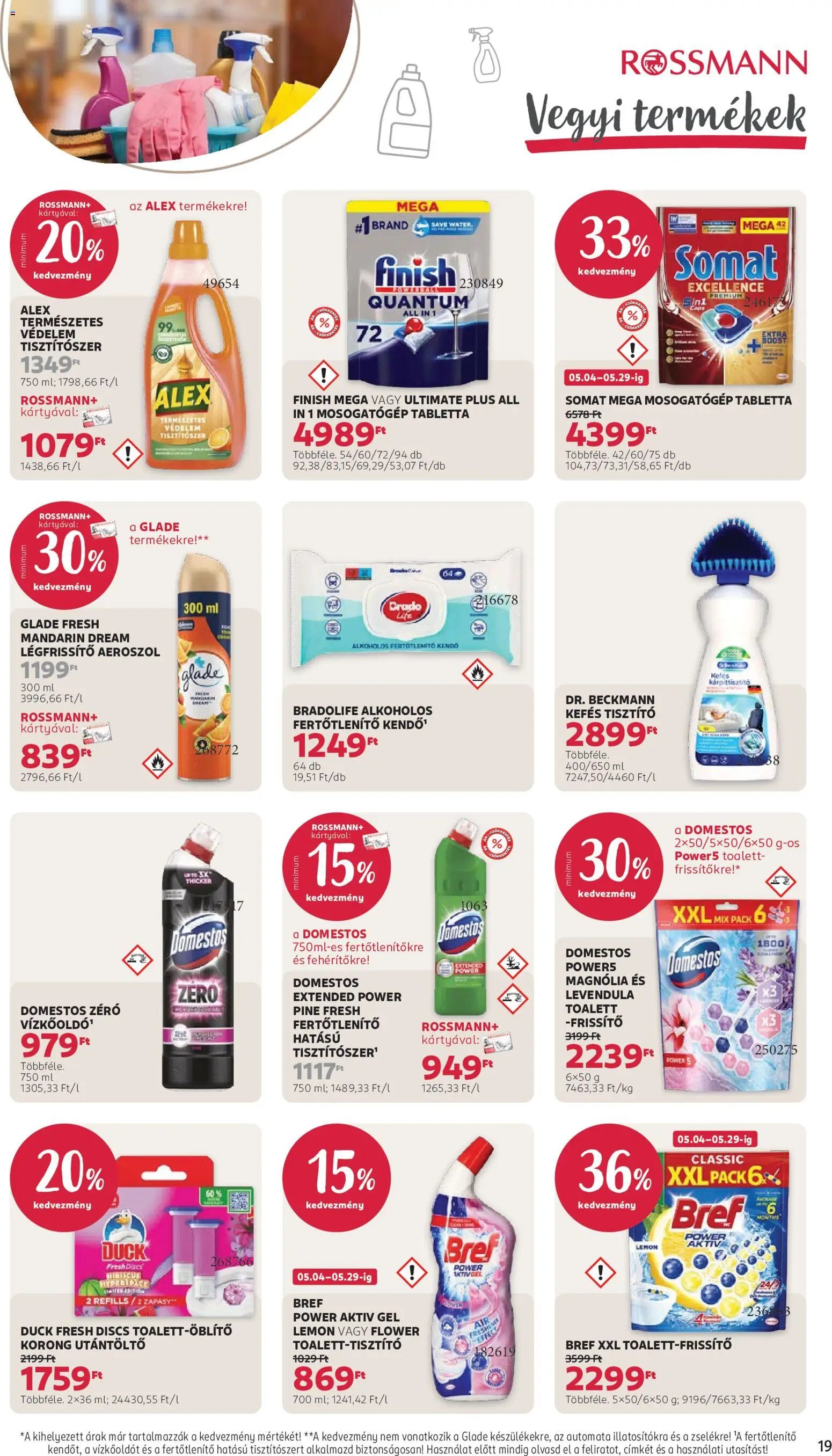 Rossmann újság 2026.05.04. Rossmann akciós újság (2026-05-04 - 2026-05-15)