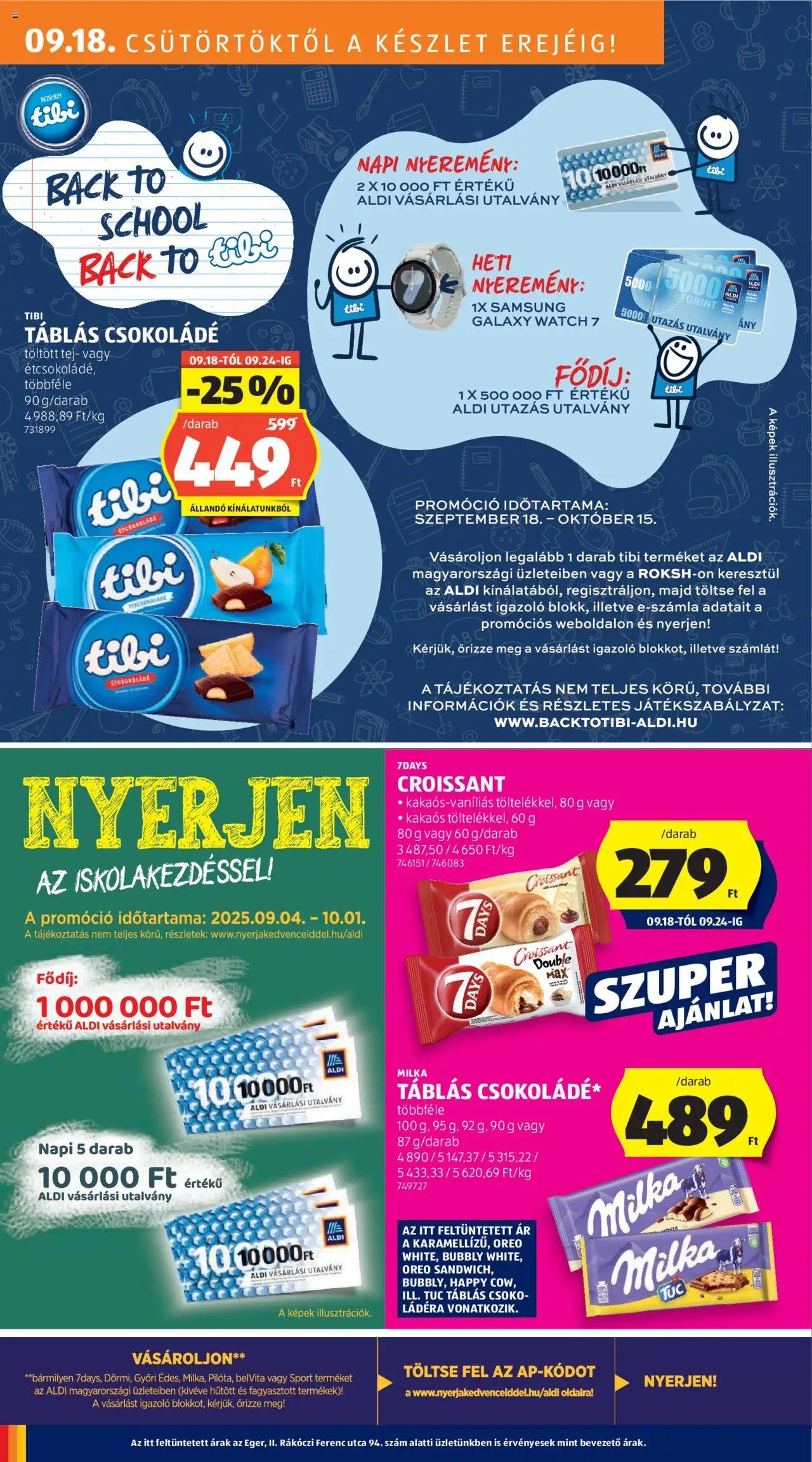 Aldi újság 2025.09.18. Akciós újság Aldi (2025-09-18 - 2025-09-24)