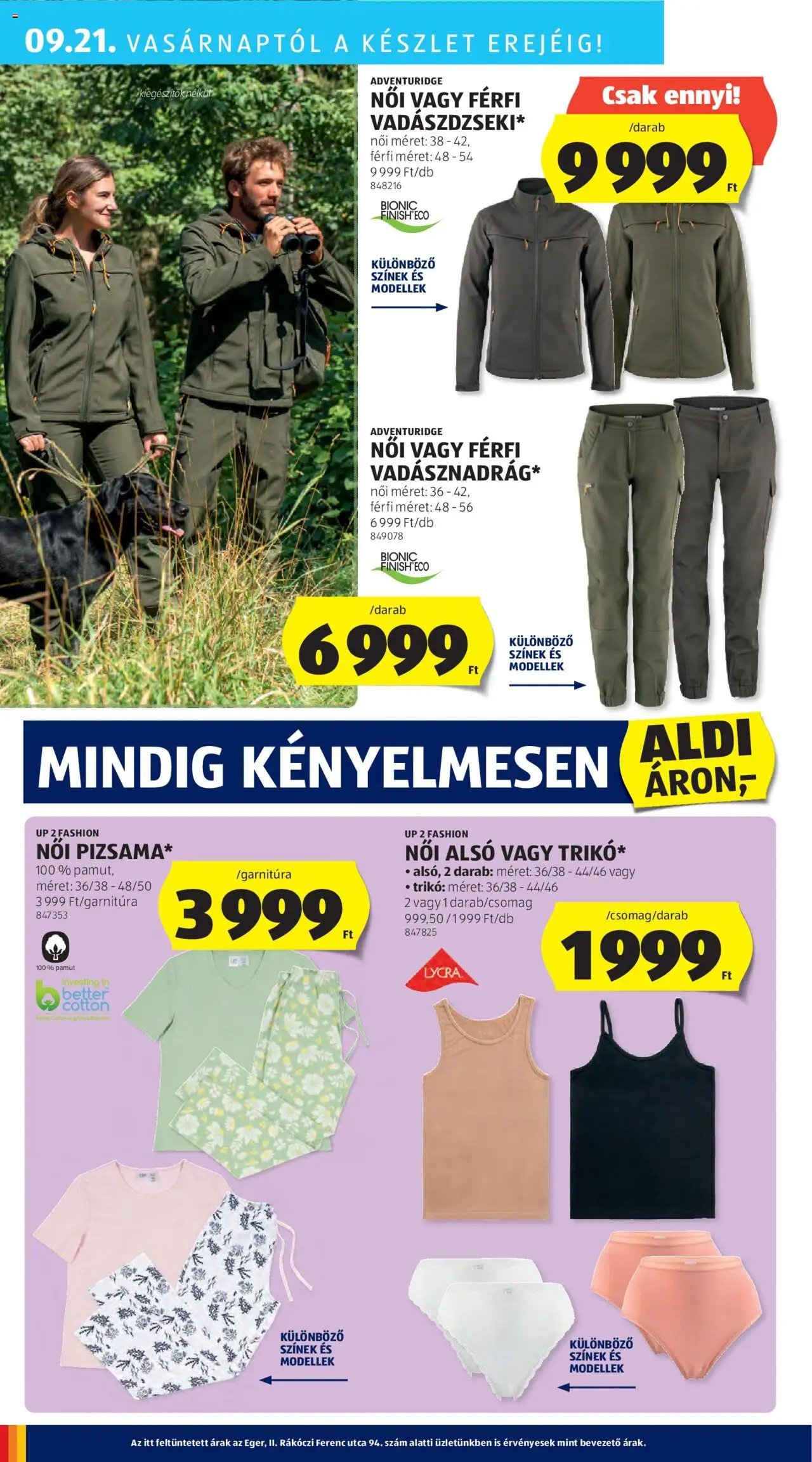 Aldi újság 2025.09.18. Akciós újság Aldi (2025-09-18 - 2025-09-24)