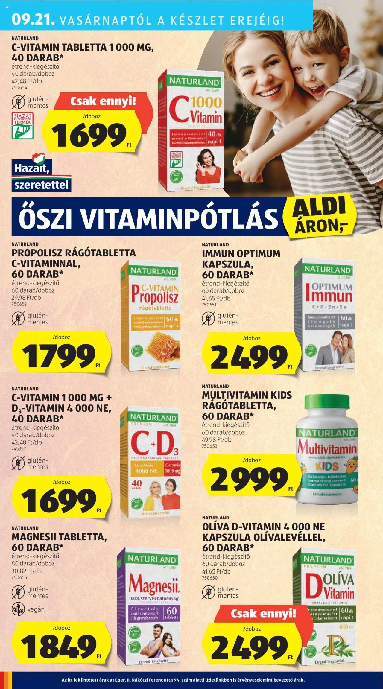 Aldi újság 2025.09.18. Akciós újság Aldi (2025-09-18 - 2025-09-24)