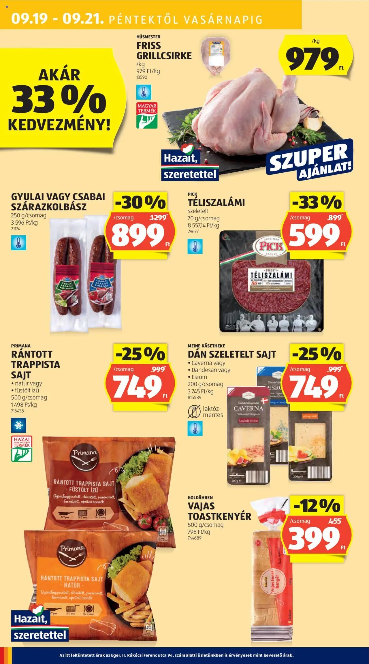 Aldi újság 2025.09.18. Akciós újság Aldi (2025-09-18 - 2025-09-24)