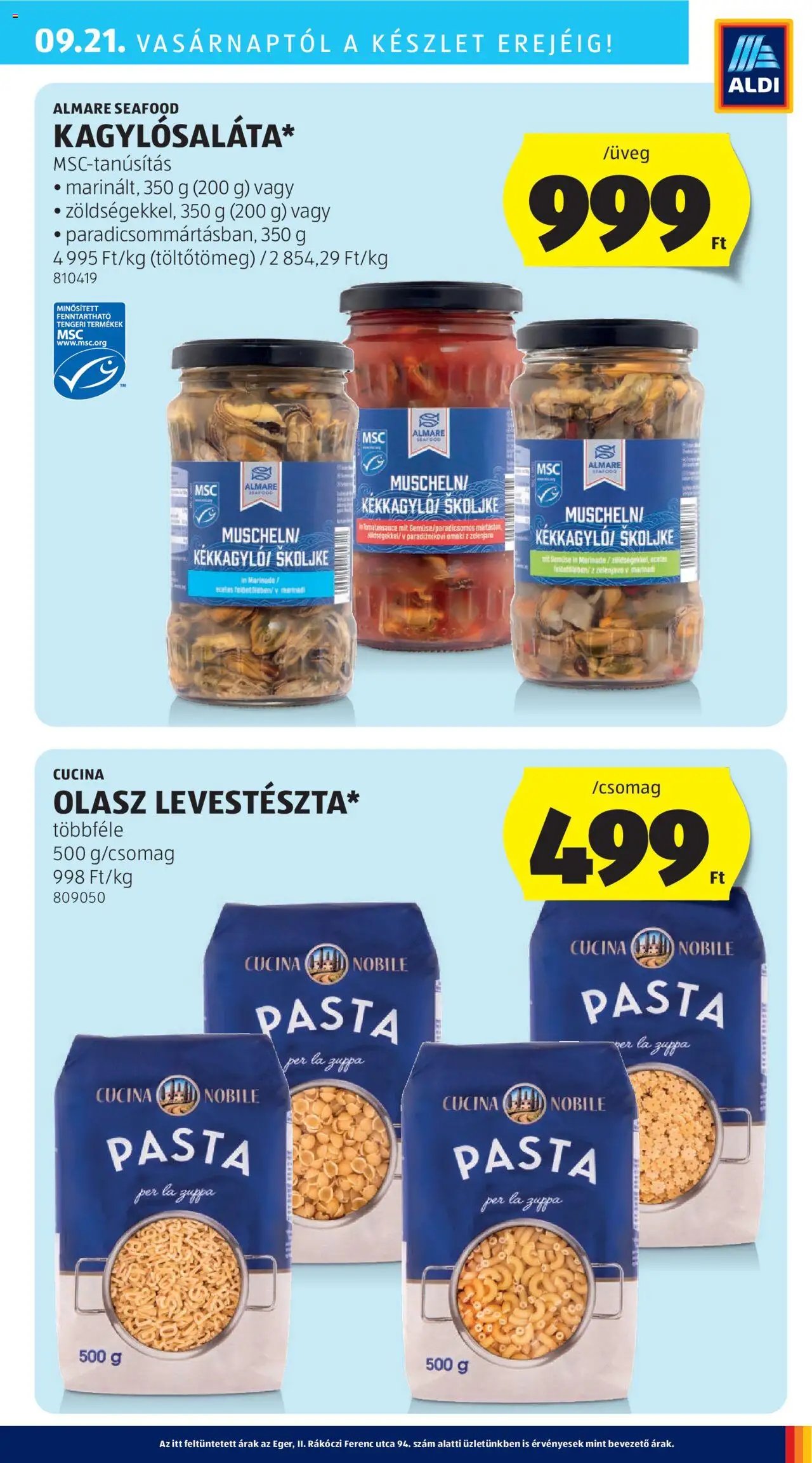 Aldi újság 2025.09.18. Akciós újság Aldi (2025-09-18 - 2025-09-24)